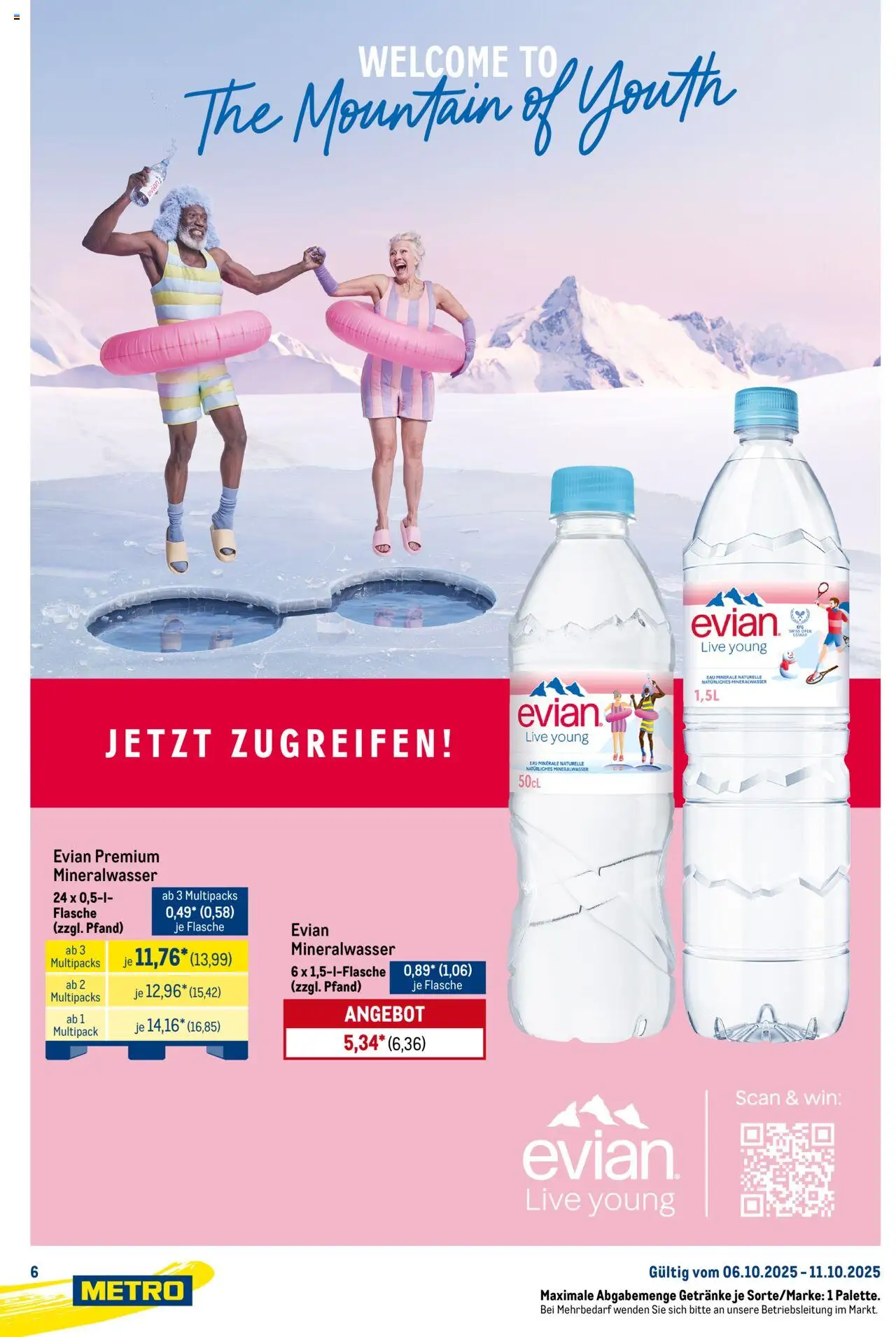 Metro Starke Marken – gültig ab 06.10.2025 | Seite: 6 | Produkte: Mineralwasser Metro Starke Marken – gültig ab 06.10.2025 | Seite: 6 | Produkte: Mineralwasser