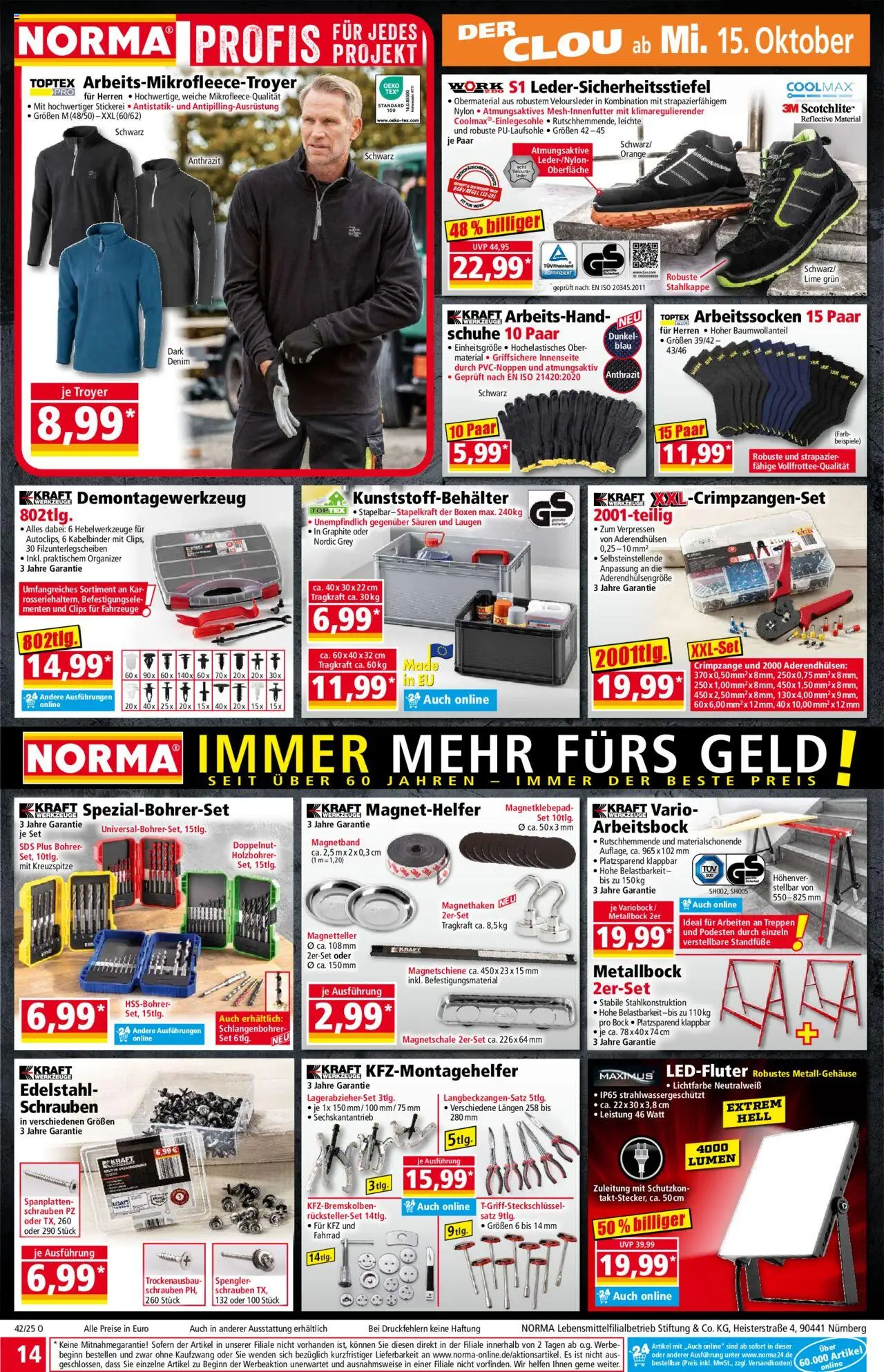 Norma Prospekt 	 – gültig ab 13.10.2025 | Seite: 14