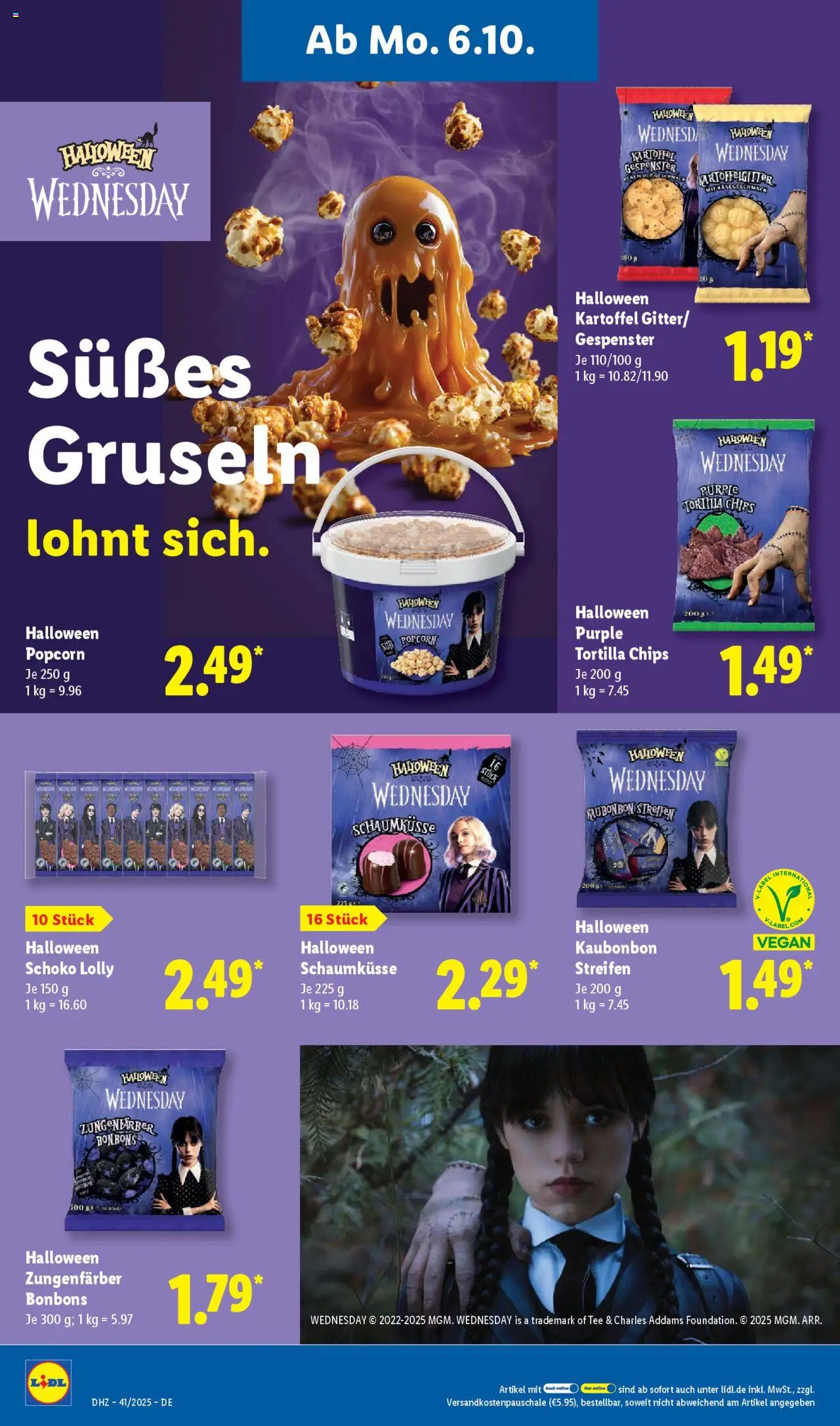 Lidl Prospekt Prenzlau – gültig ab 06.10.2025 | Seite: 28 | Produkte: Tee, Chips, Ketchup