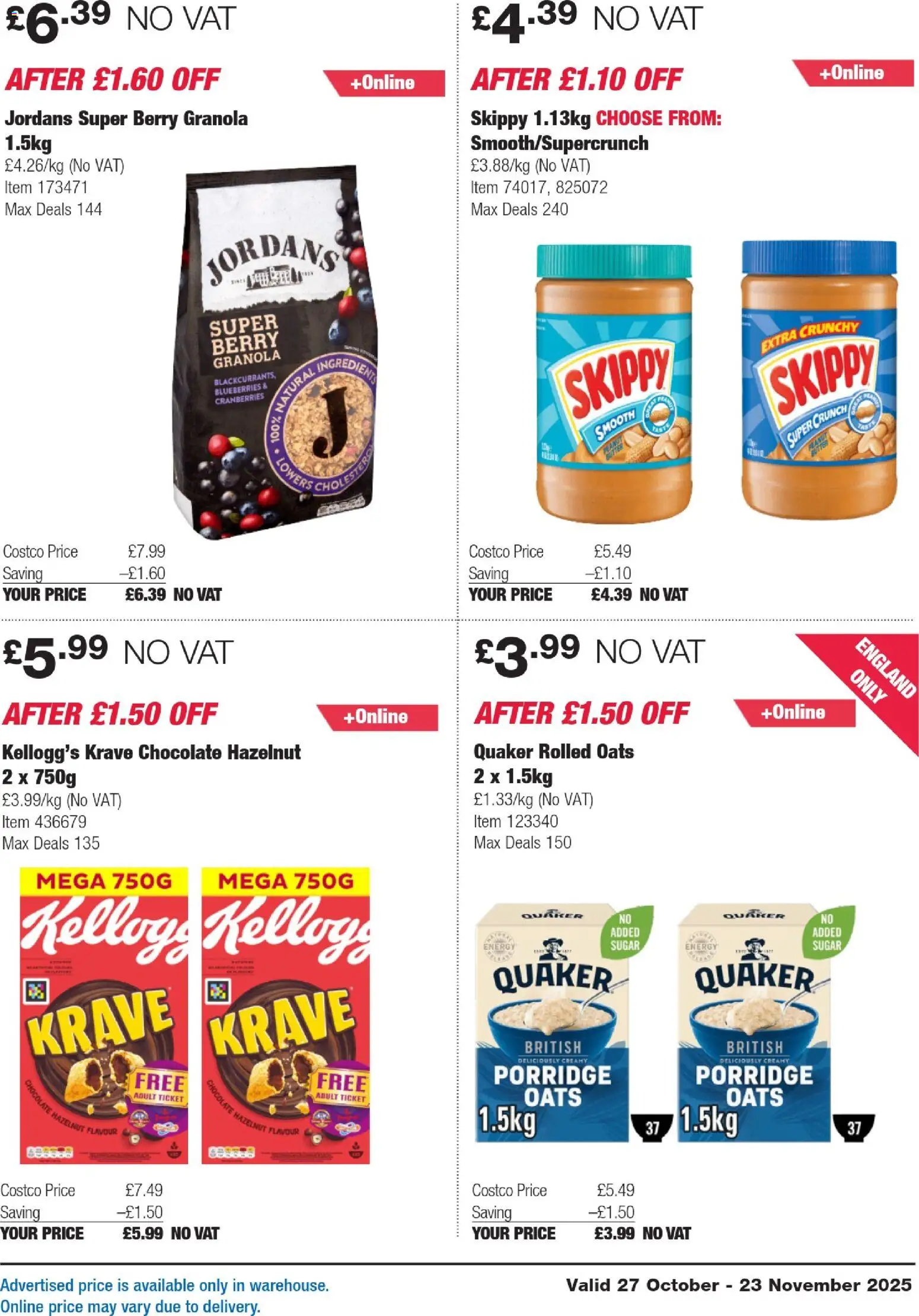 {H1} | Page: 11 | Products: Chocolate, Papier carton, Blueberries, Oats {H1} | Page: 11 | Products: Chocolate, Papier carton, Blueberries, Oats