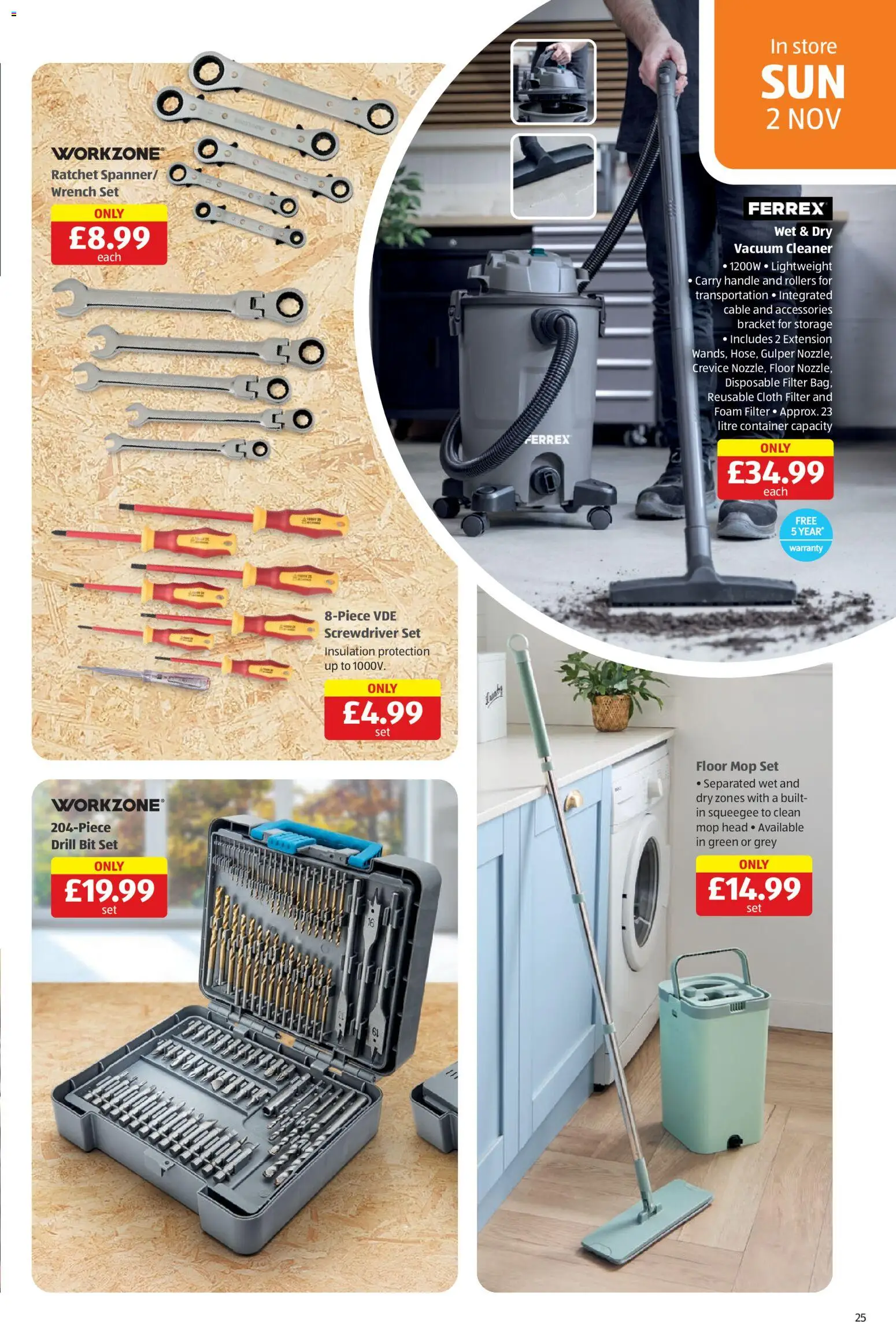 {H1} | Page: 25 | Products: Drill, Handle, Cable, Vacuum cleaner {H1} | Page: 25 | Products: Drill, Handle, Cable, Vacuum cleaner