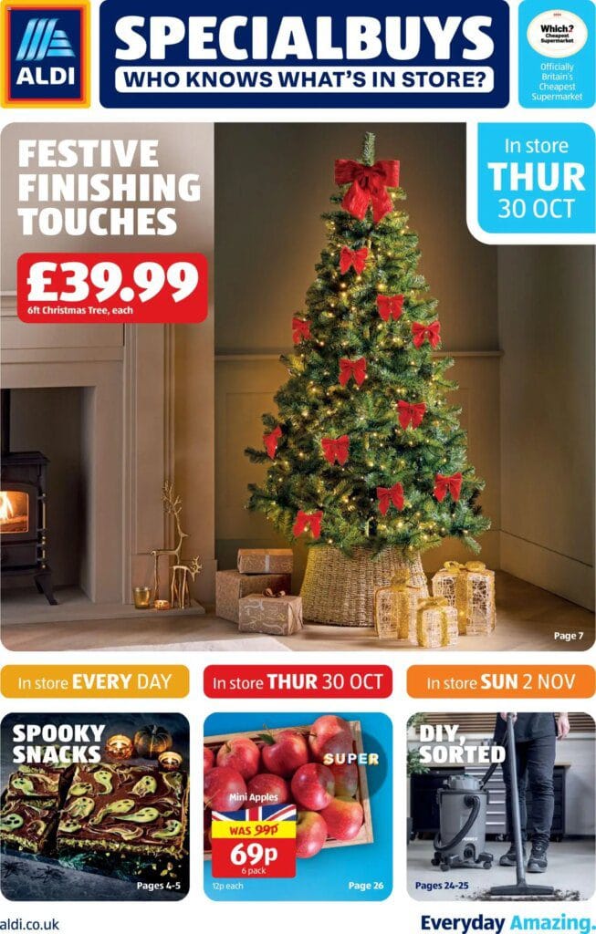 Aldi – Weekly offers Scottish Specialbuys (30/10/2025 – 02/11/2025) – Offers Online