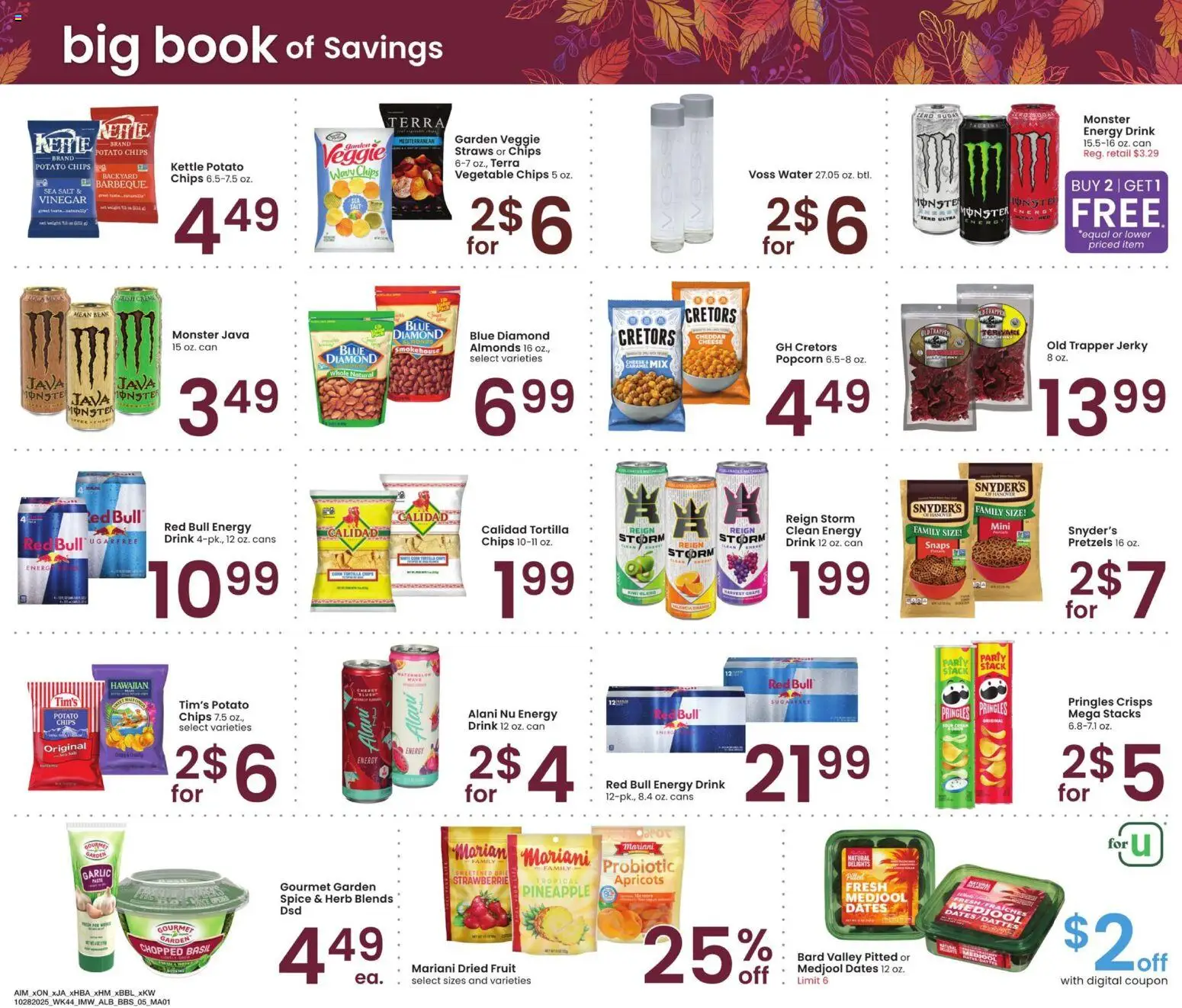 Albertsons Big Book of Savings - valid from 28.10.2025 | Page: 5 | Products: Vinegar, Apricots, Pineapple, Salt Albertsons Big Book of Savings - valid from 28.10.2025 | Page: 5 | Products: Vinegar, Apricots, Pineapple, Salt