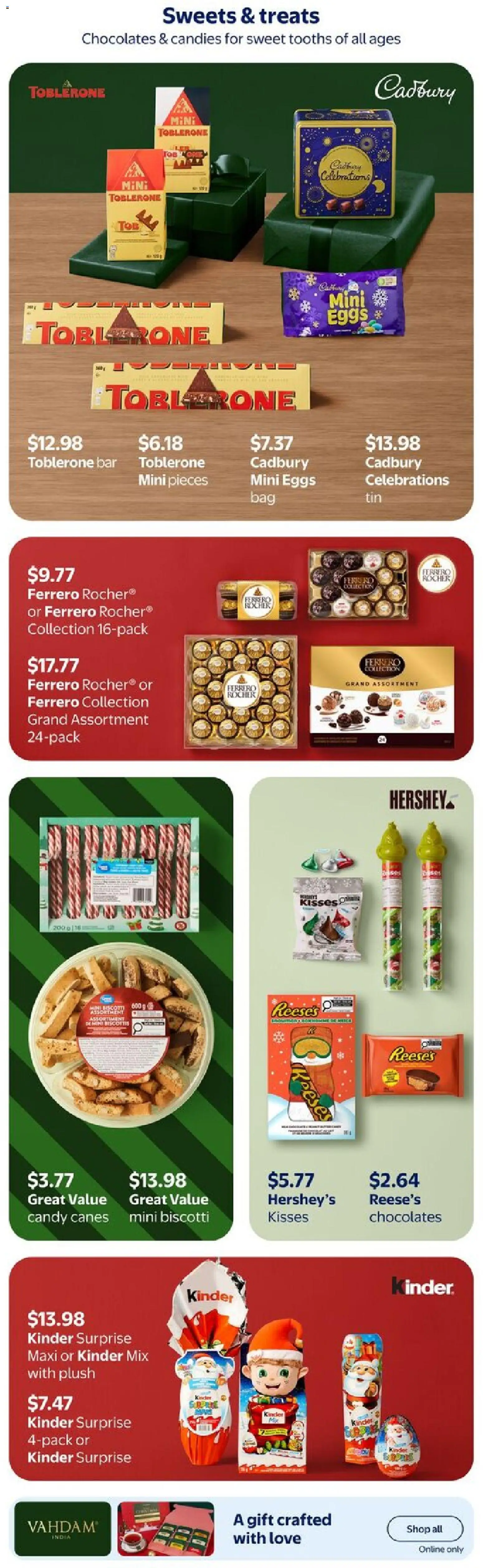 Walmart flyer valid from 30.10.2025 | Page: 15 | Products: Candies, Eggs Walmart flyer valid from 30.10.2025 | Page: 15 | Products: Candies, Eggs