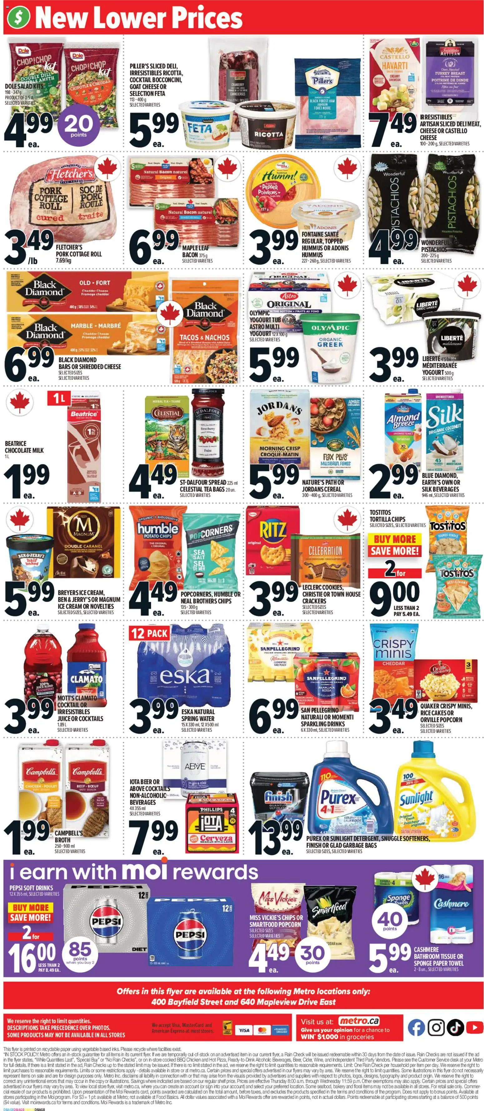 Metro flyer valid from 23.10.2025 | Page: 4 | Products: Chips, Bakery, Milk, Beer