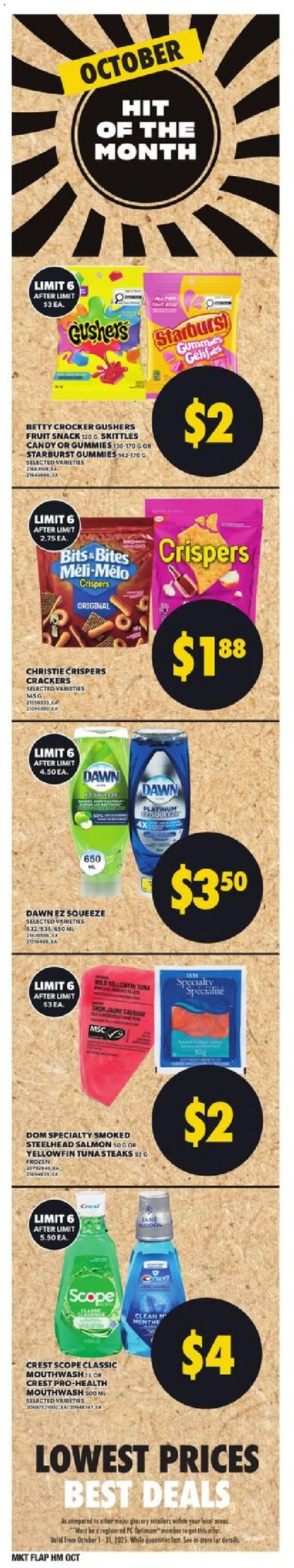 Loblaws flyer valid from 23.10.2025 | Page: 7 | Products: PC, Mouthwash