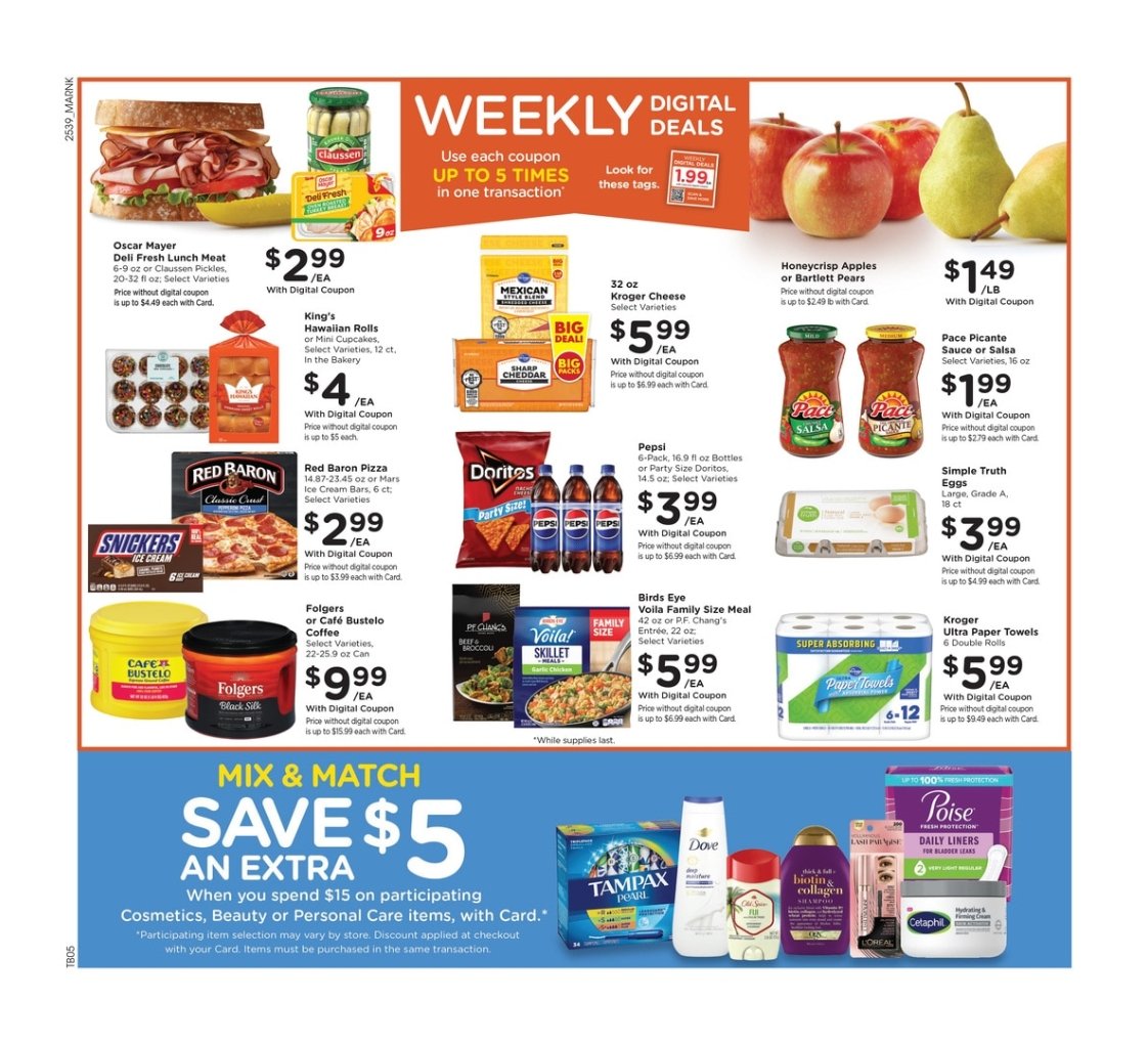 Kroger Weekly Ad October 29 – November 4, 2025 2