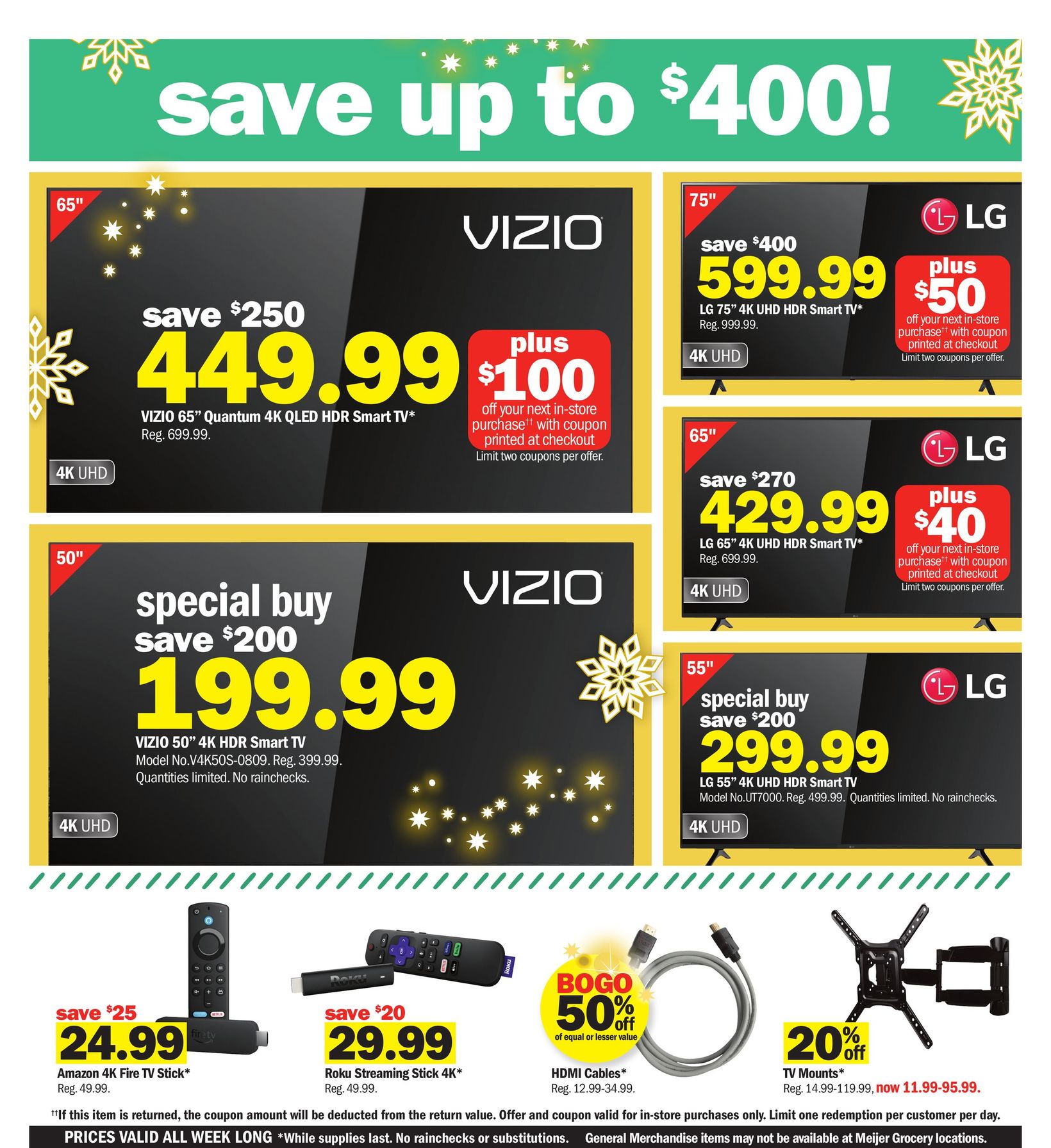 Meijer Black Friday Weeklong Ad Sale 2025 25