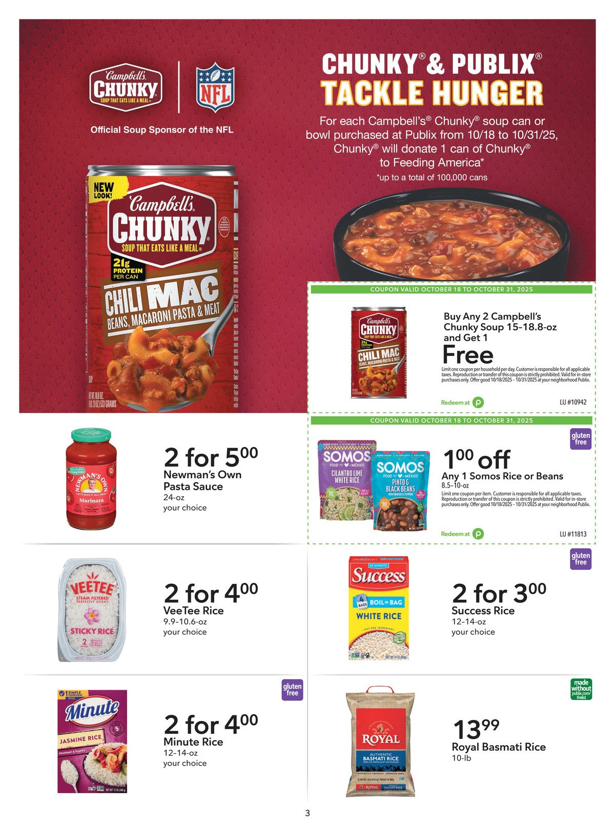 Publix Extra Savings October 18 – October 31, 2025 3