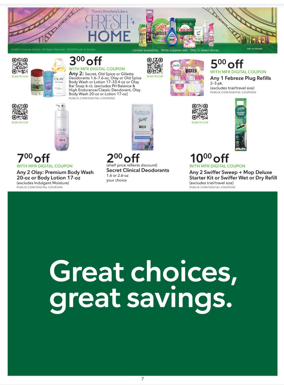 Publix Extra Savings October 18 – October 31, 2025 7
