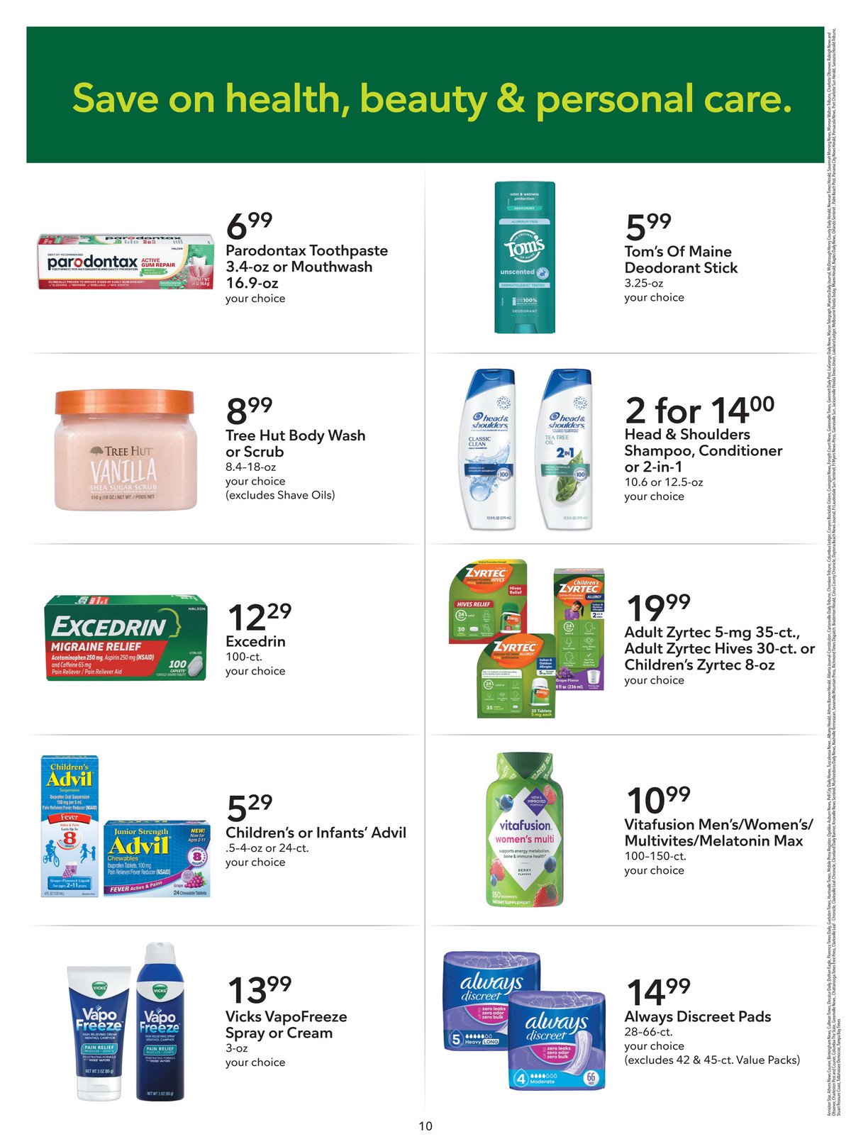 Publix Extra Savings October 18 – October 31, 2025 10