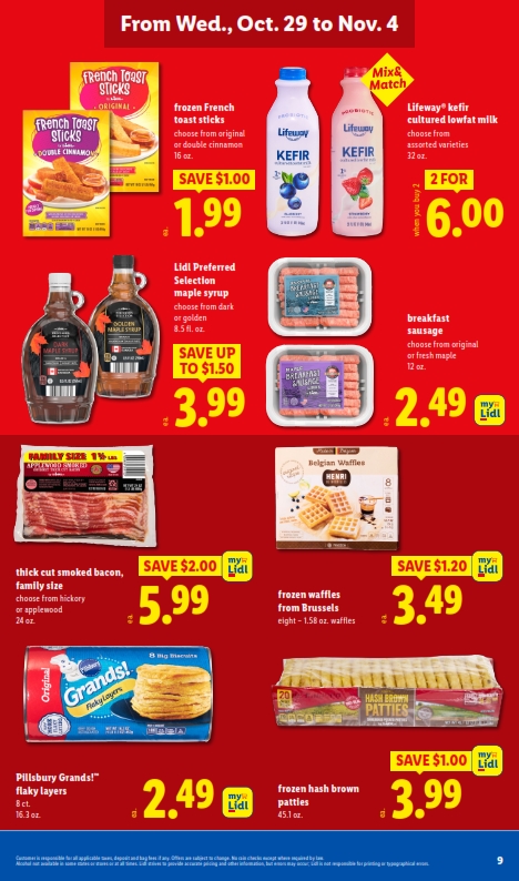 Lidl Ad Specials October 29 – November 4, 2025 9
