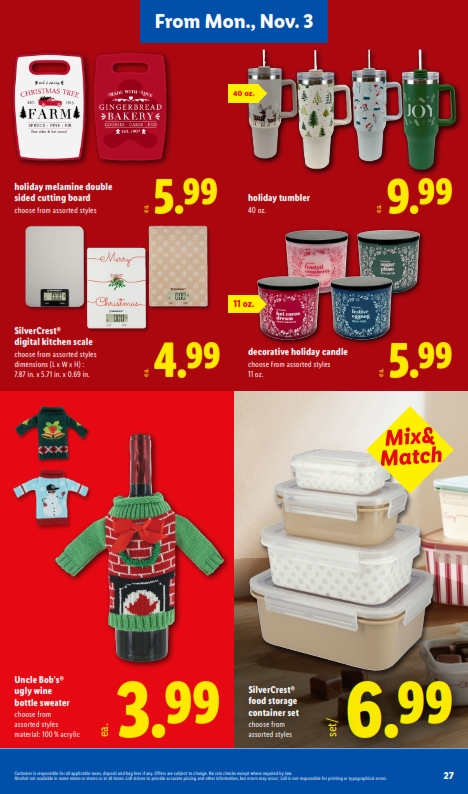 Lidl Ad Specials October 29 – November 4, 2025 27