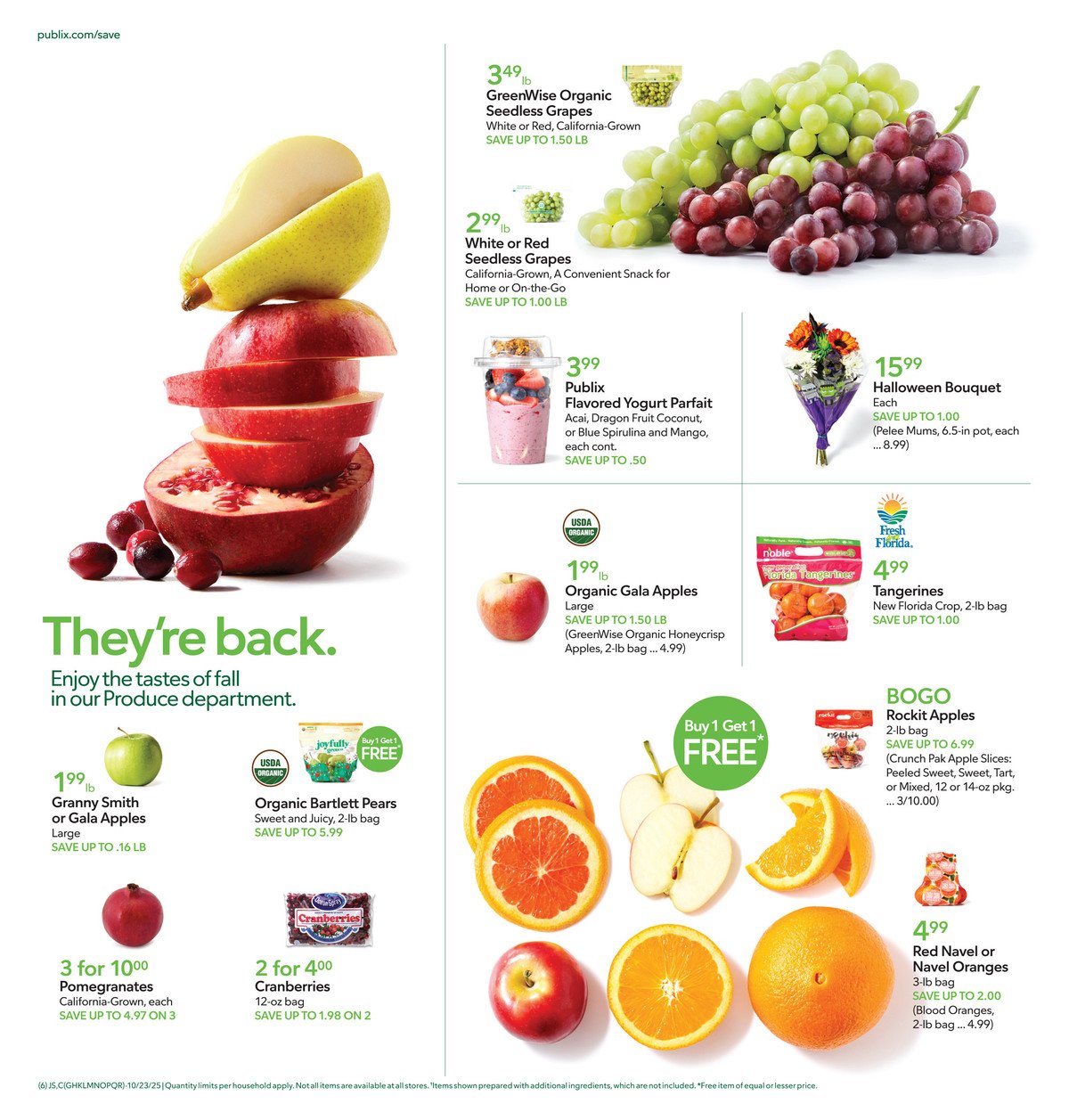 Publix Weekly Ad preview October 22 – October 28, 2025 6