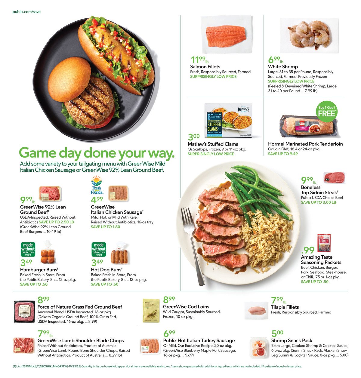 Publix Weekly Ad preview October 22 – October 28, 2025 4
