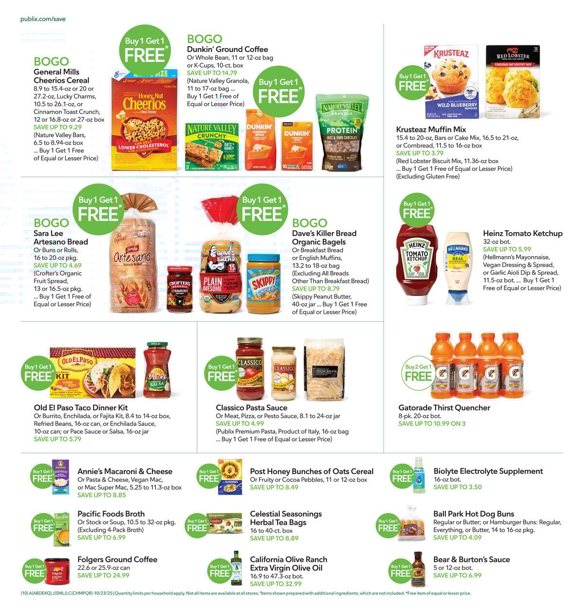 Publix Weekly Ad preview October 22 – October 28, 2025 10
