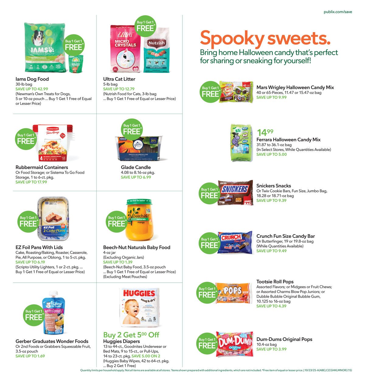 Publix Weekly Ad preview October 22 – October 28, 2025 15