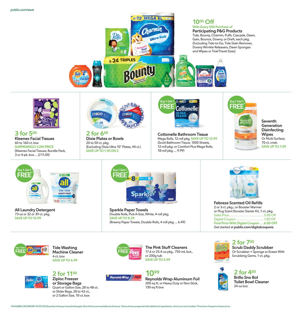 Publix Weekly Ad preview October 22 – October 28, 2025 14