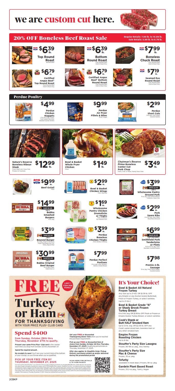 Shoprite Circular Ad October 26 – November 1, 2025 3