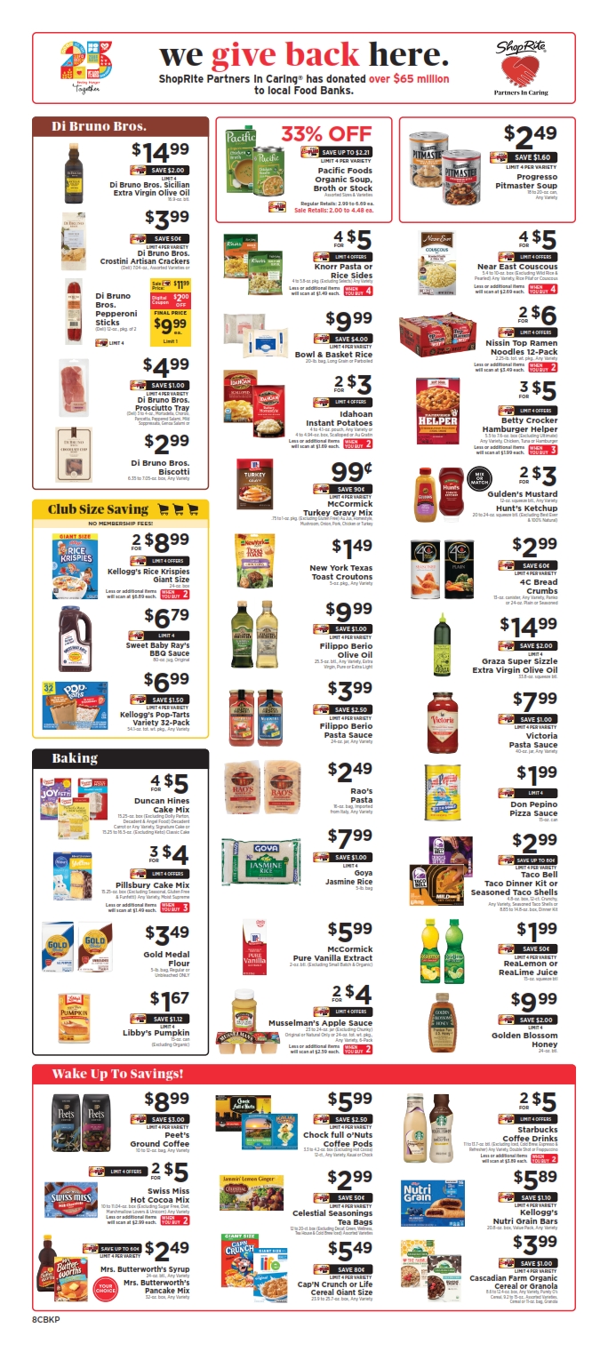 Shoprite Circular Ad October 26 – November 1, 2025 10