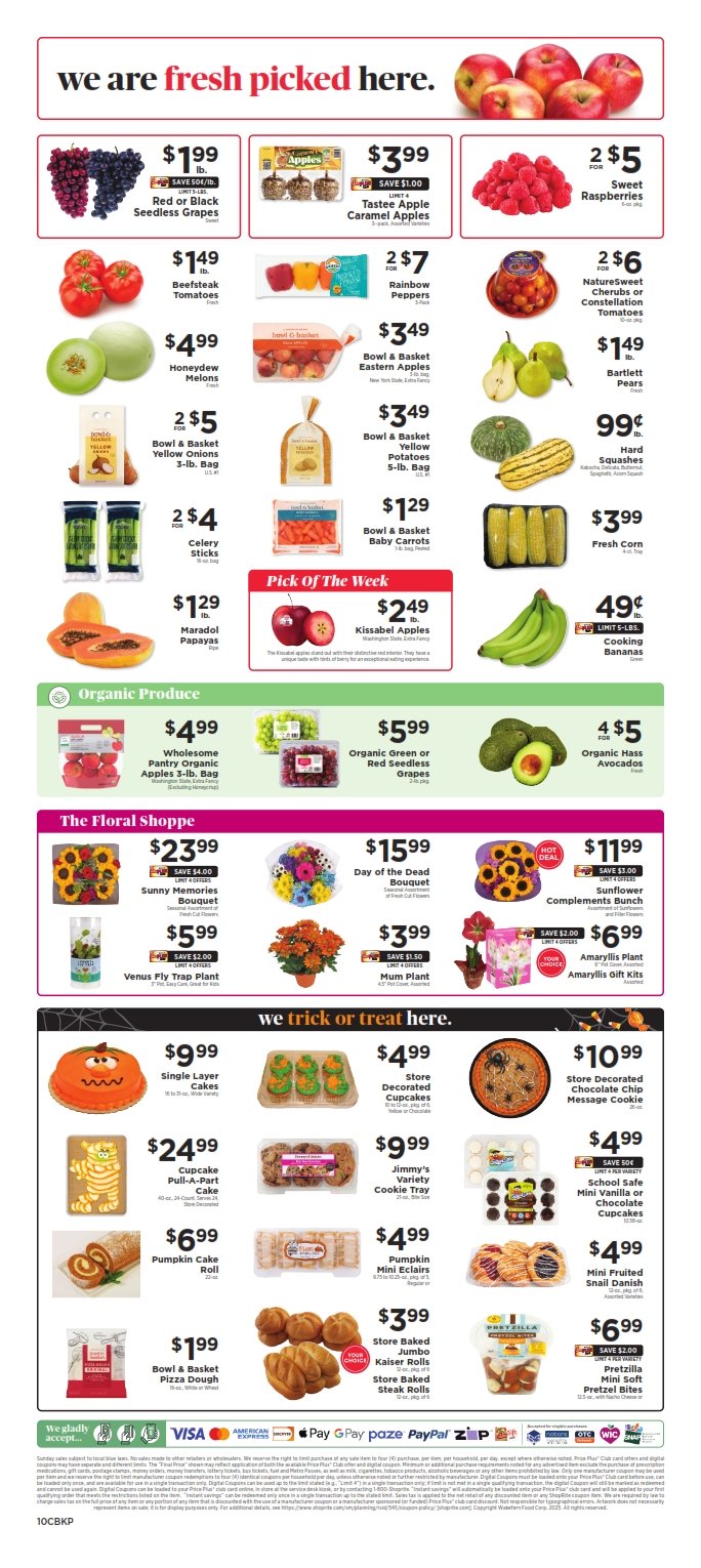 Shoprite Circular Ad October 26 – November 1, 2025 12