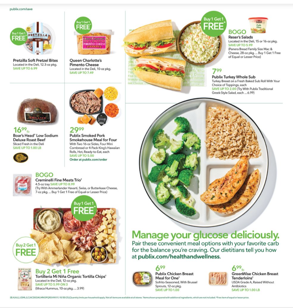 Publix Ad for this week October 29 – November 4, 2025 8