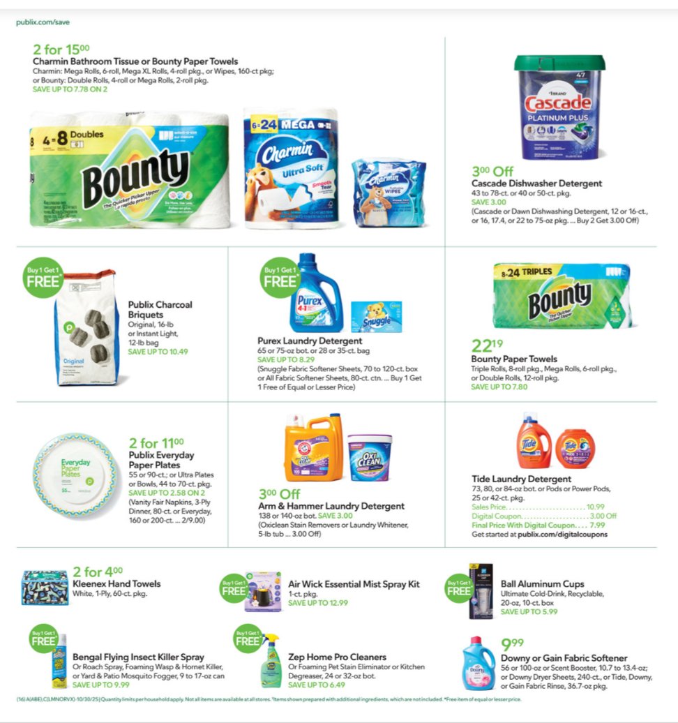 Publix Ad for this week October 29 – November 4, 2025 16