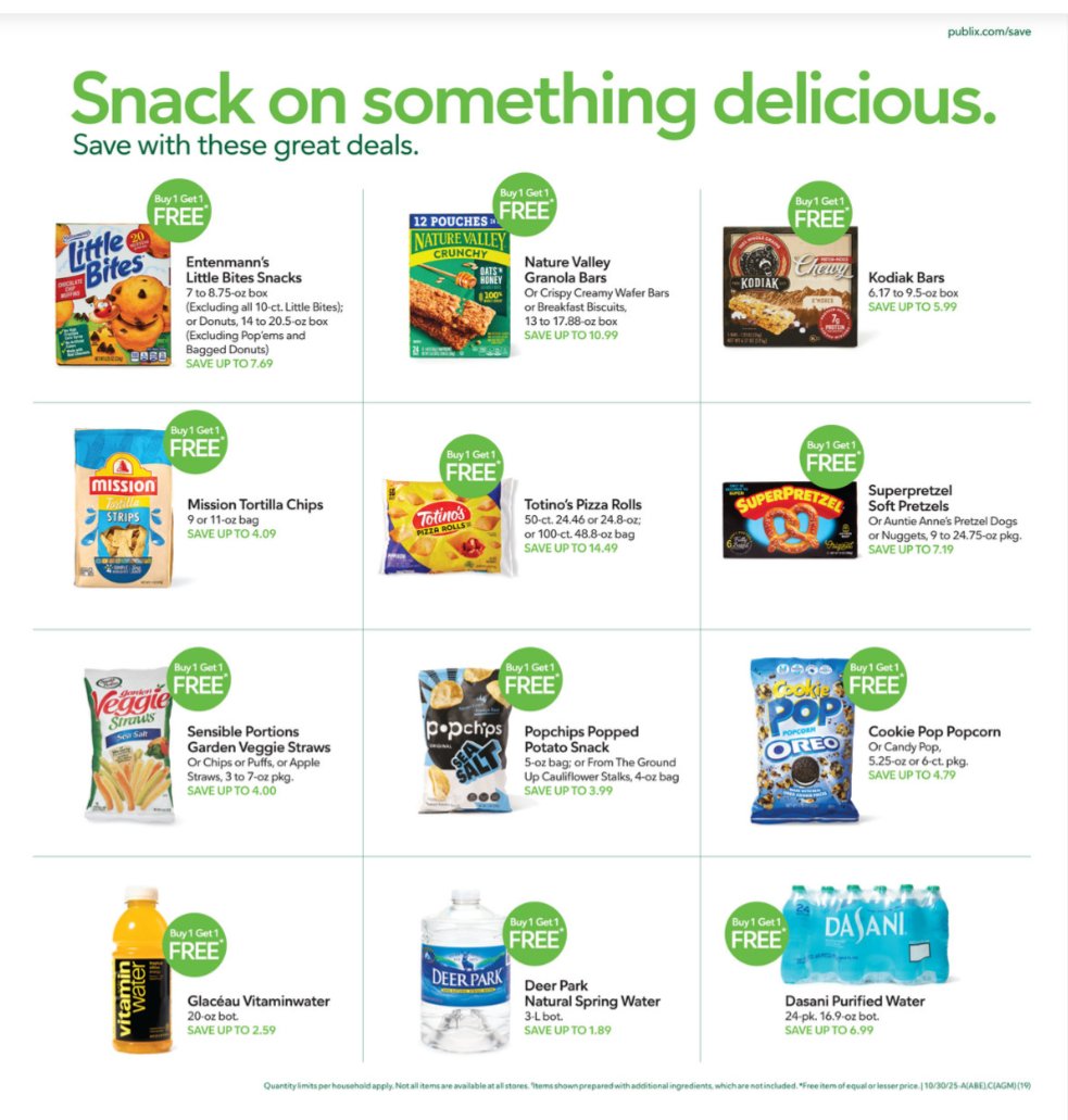 Publix Ad for this week October 29 – November 4, 2025 19