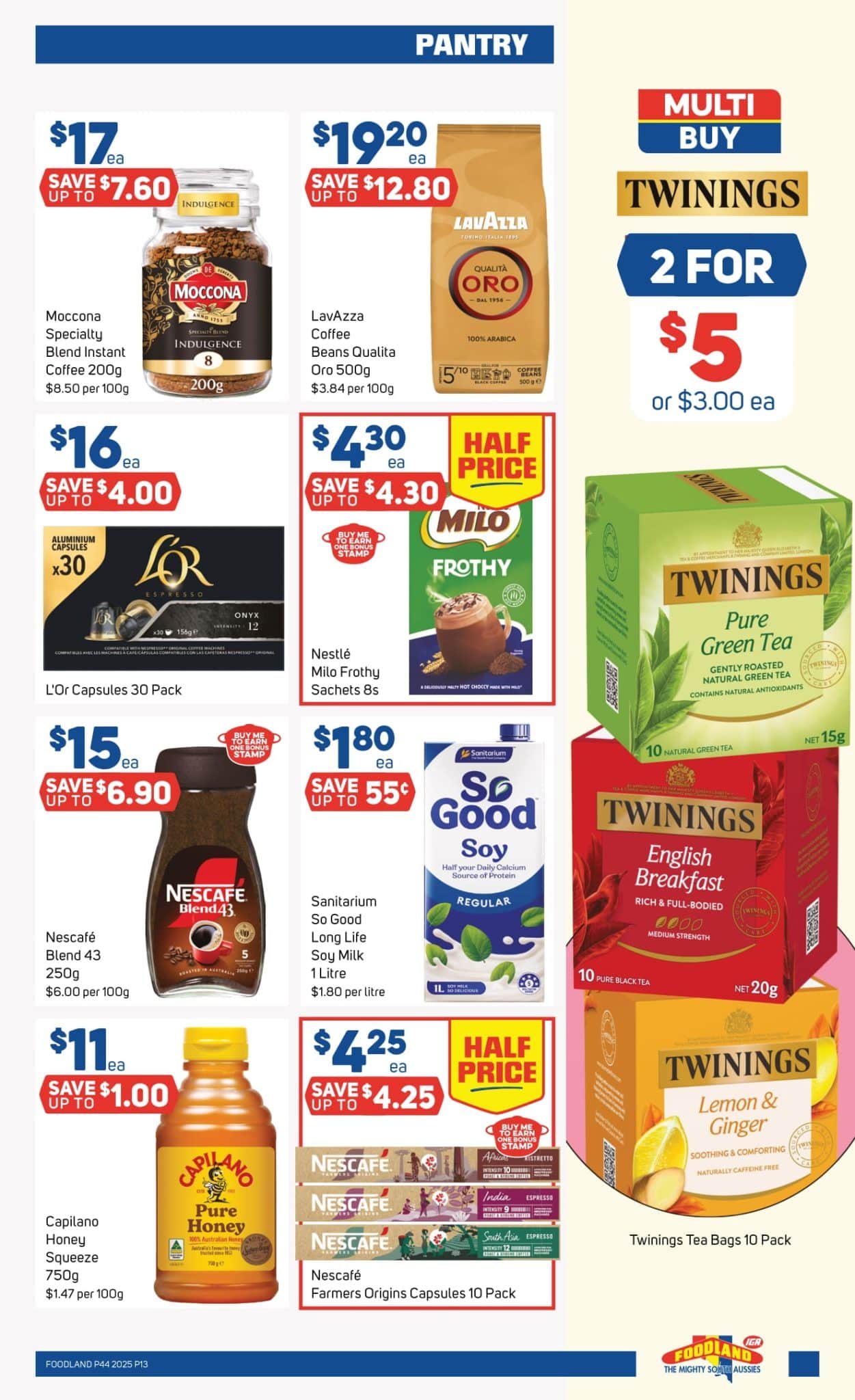 Foodland Catalogue 29 October – 4 November, 2025. 13