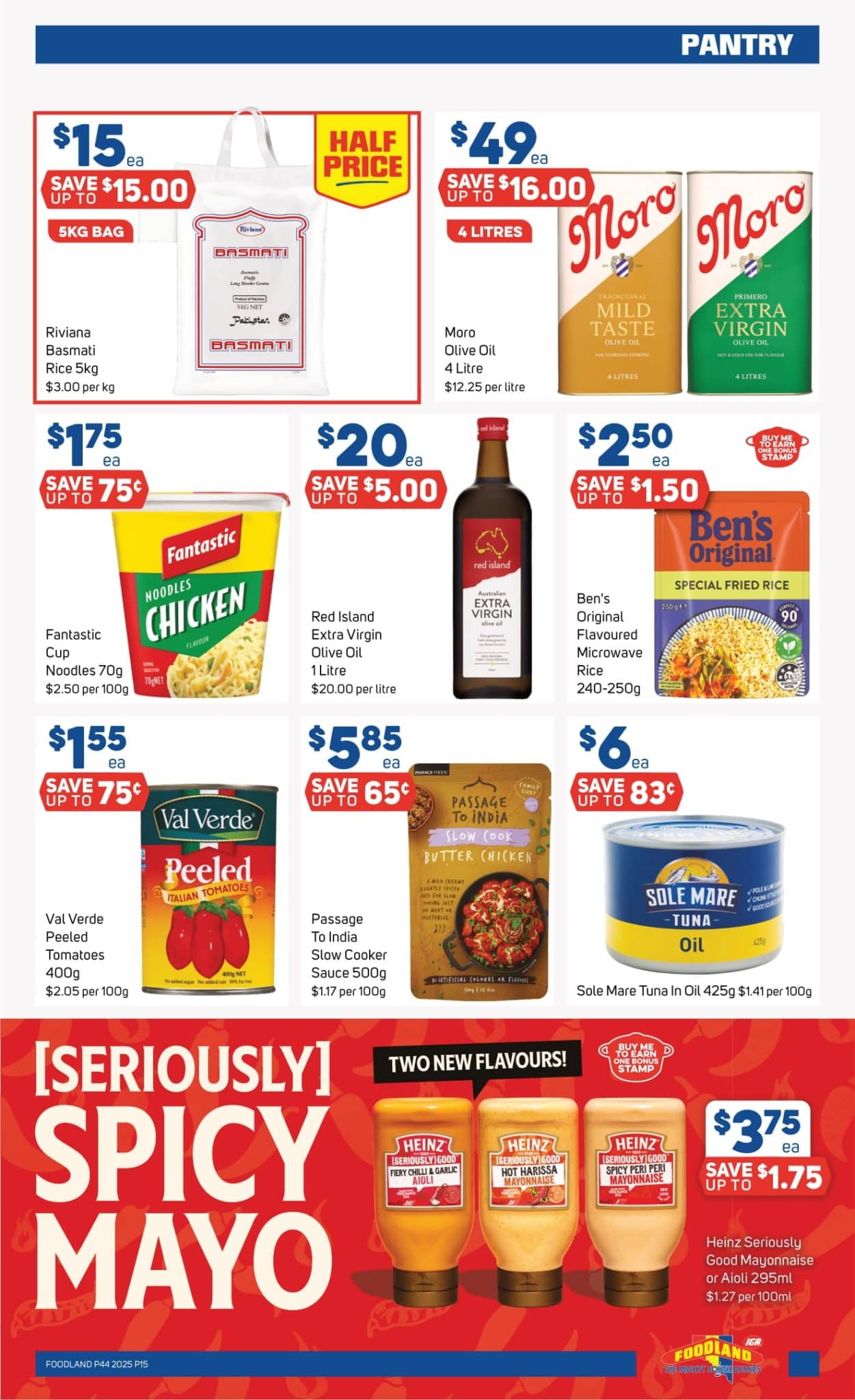 Foodland Catalogue 29 October – 4 November, 2025. 15