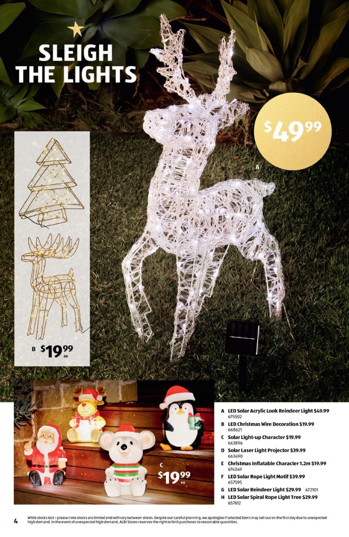 Aldi Catalogue 29 October – 4 November 2025. Special Buys 4