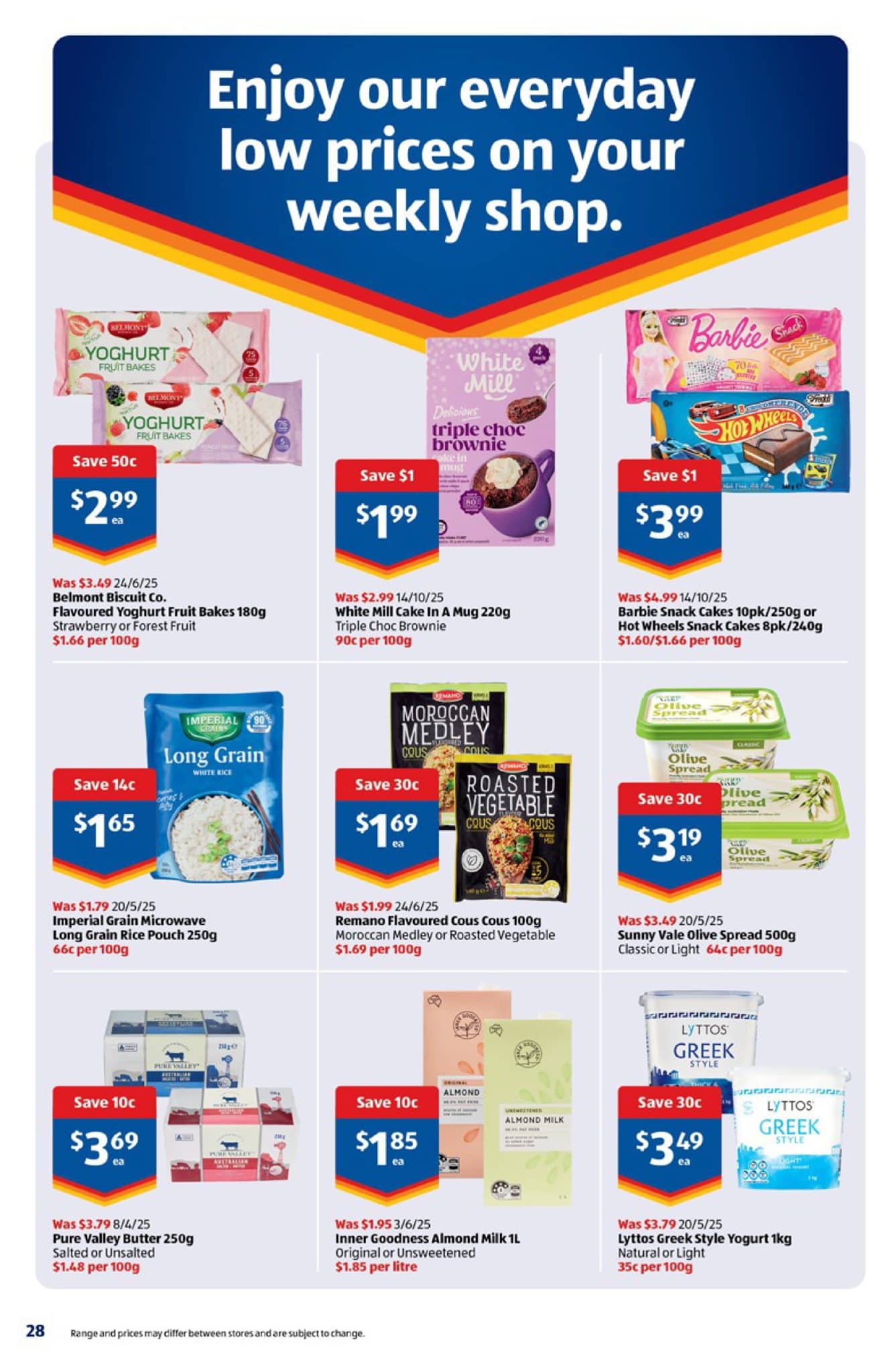 Aldi Catalogue 29 October – 4 November 2025. Special Buys 28