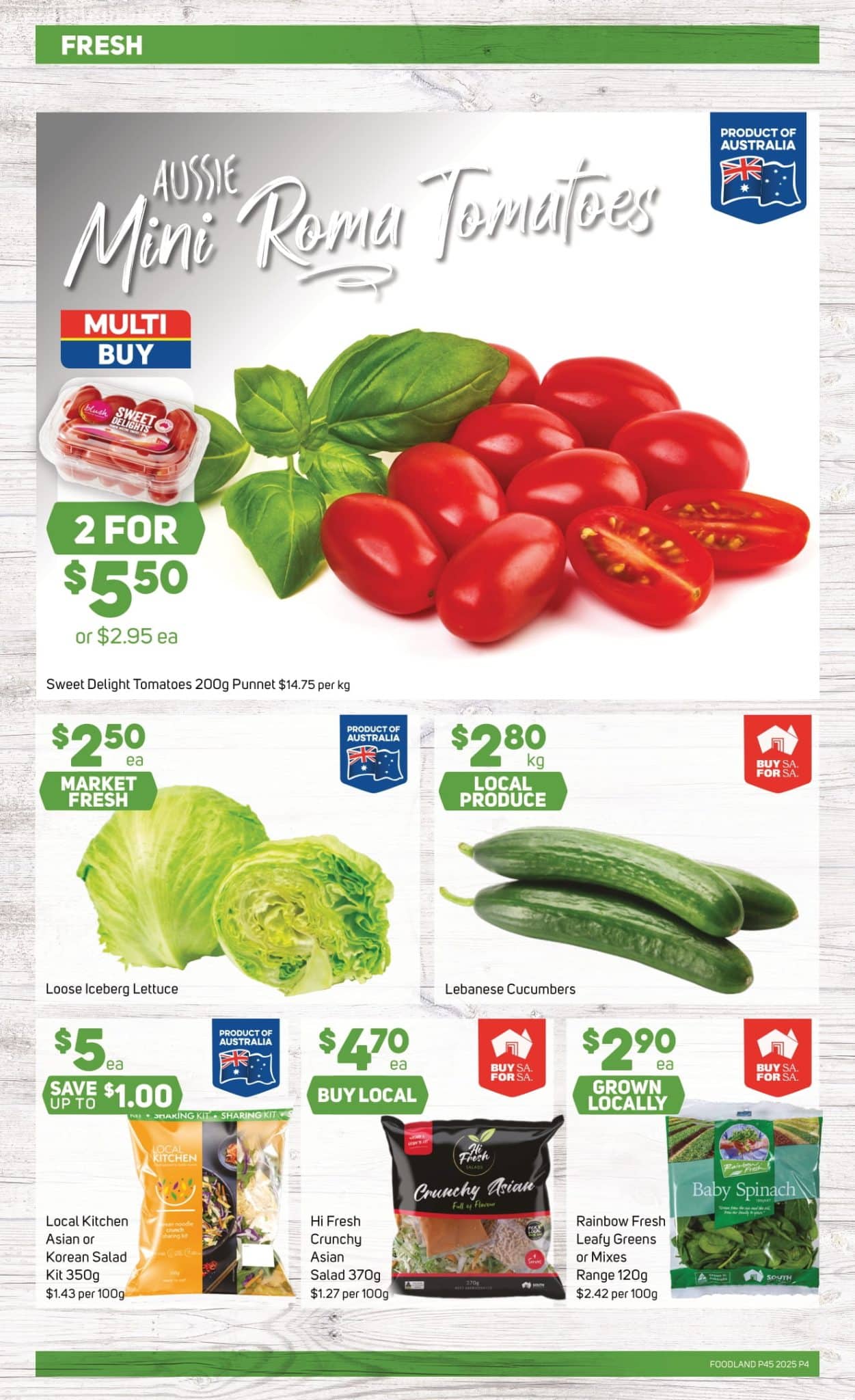 Foodland Catalogue Specials 5 November – 11 November, 2025. 4