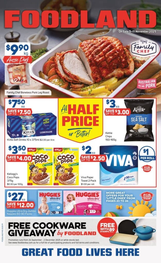 Foodland Catalogue Next Week 5 November 6 Foodland Catalogue Specials 5 November – 11 November, 2025.