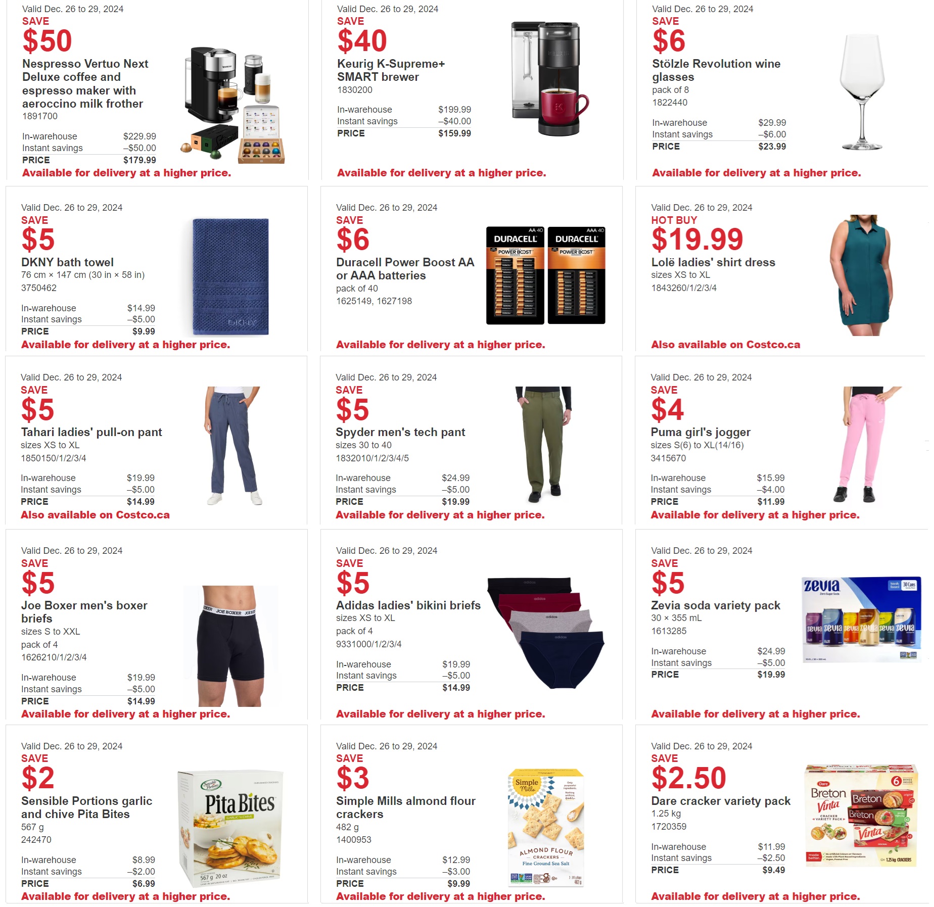 Costco Boxing Day 2025 Sale Flyer 2