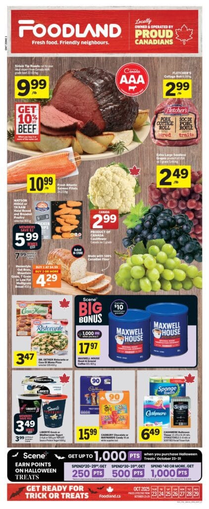 Foodland Flyer Sale October 23 – October 29, 2025