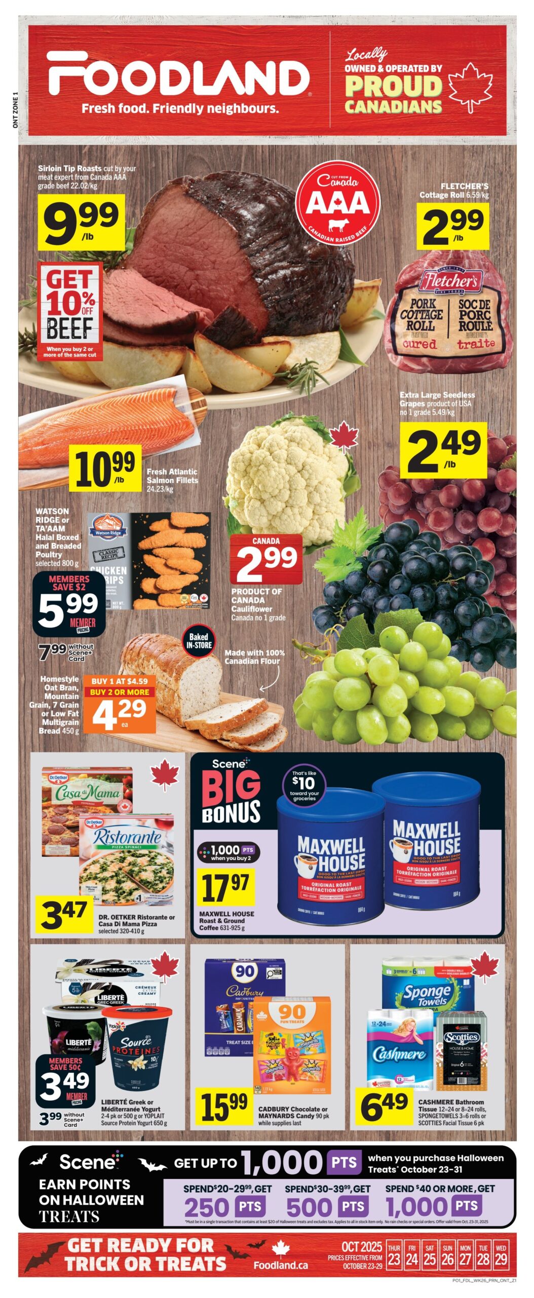Foodland Flyer Sale October 23 – October 29, 2025