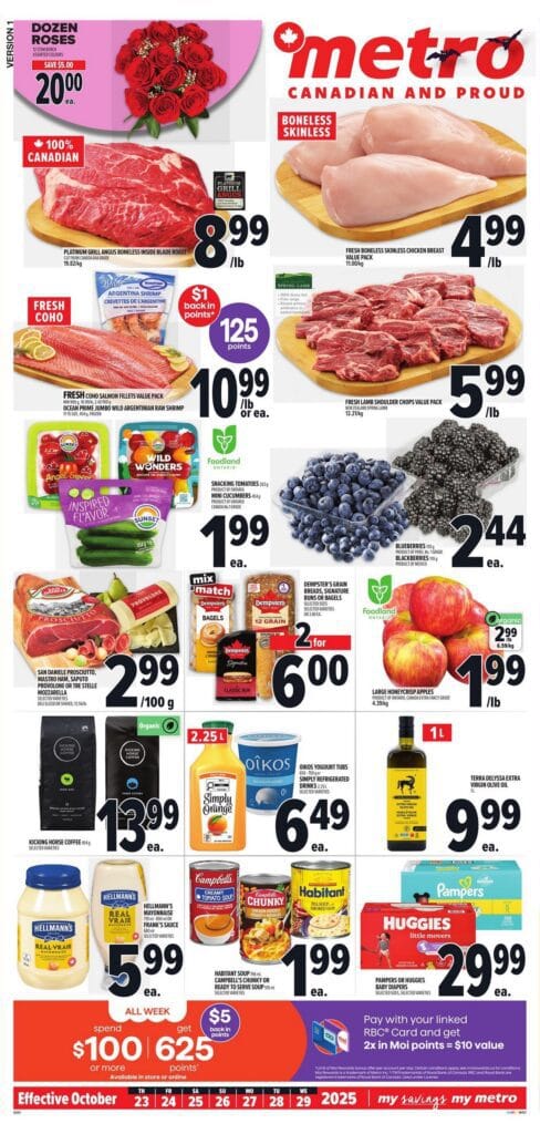 Metro Flyer for this week October 23 – October 29, 2025 5 Metro Flyer for this week October 23 – October 29, 2025