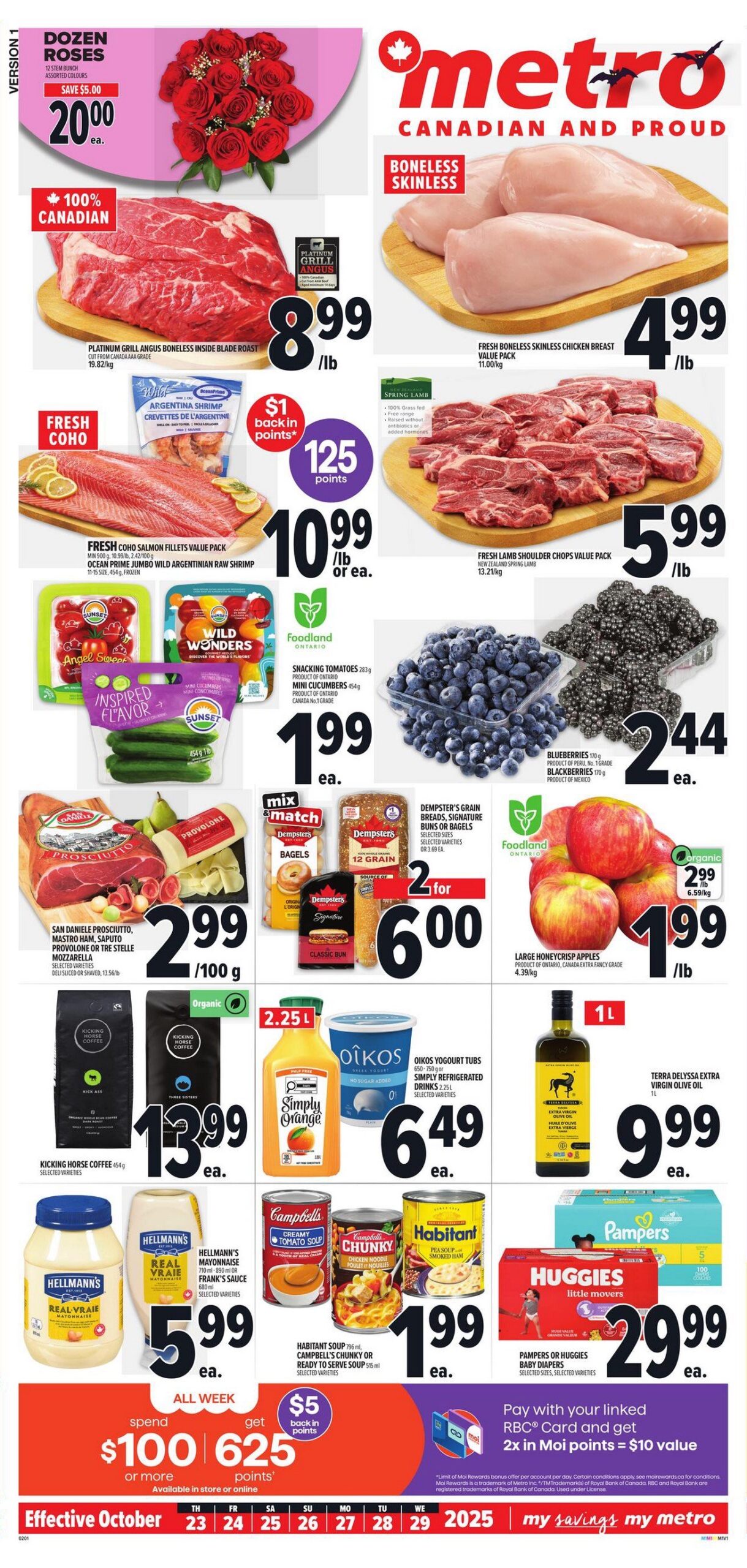 Metro Flyer for this week October 23 – October 29, 2025