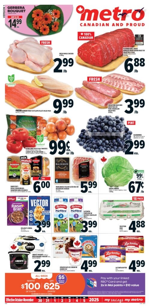 Metro Flyer Sale October 30 – November 5, 2025 2 Metro Flyer Sale October 30 – November 5, 2025