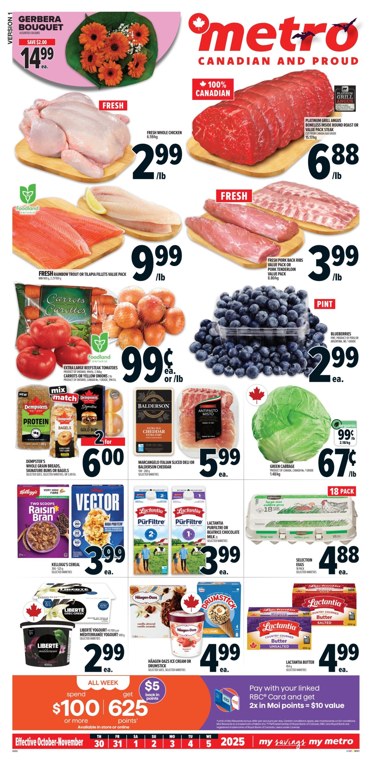 Canada 6 Metro Flyer Sale October 30 – November 5, 2025