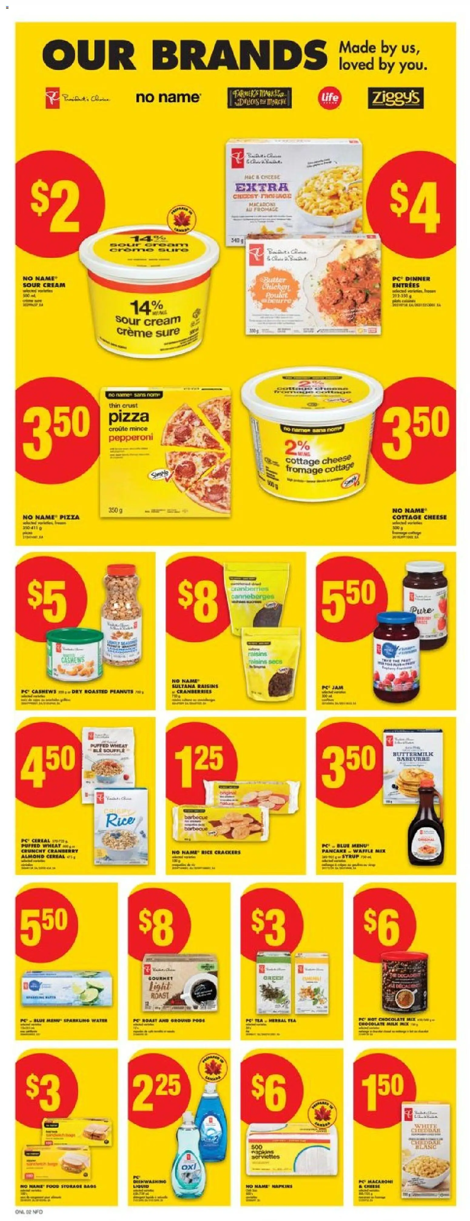 No Frills flyer valid from 30.10.2025 | Page: 6 | Products: Nuts, Cottage cheese, Soap, Milk No Frills flyer valid from 30.10.2025 | Page: 6 | Products: Nuts, Cottage cheese, Soap, Milk