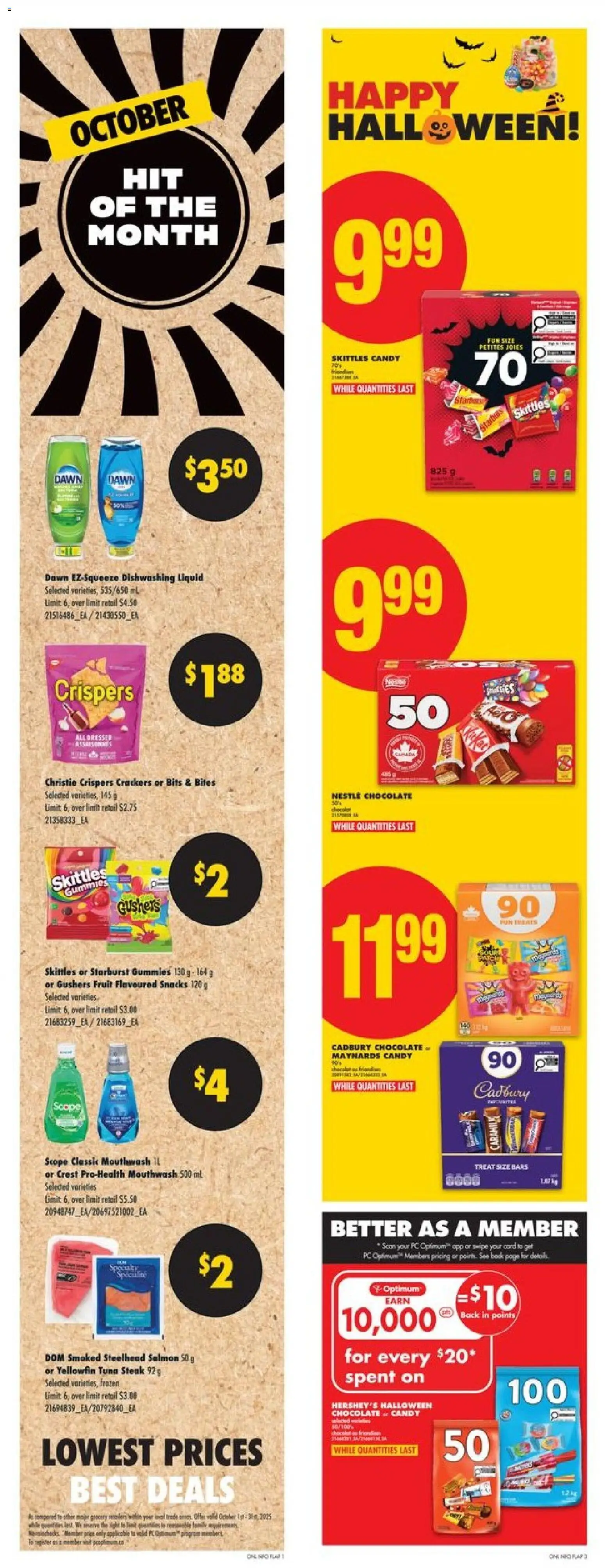 No Frills flyer valid from 30.10.2025 | Page: 7 | Products: PC, Mouthwash, Chocolate No Frills flyer valid from 30.10.2025 | Page: 7 | Products: PC, Mouthwash, Chocolate