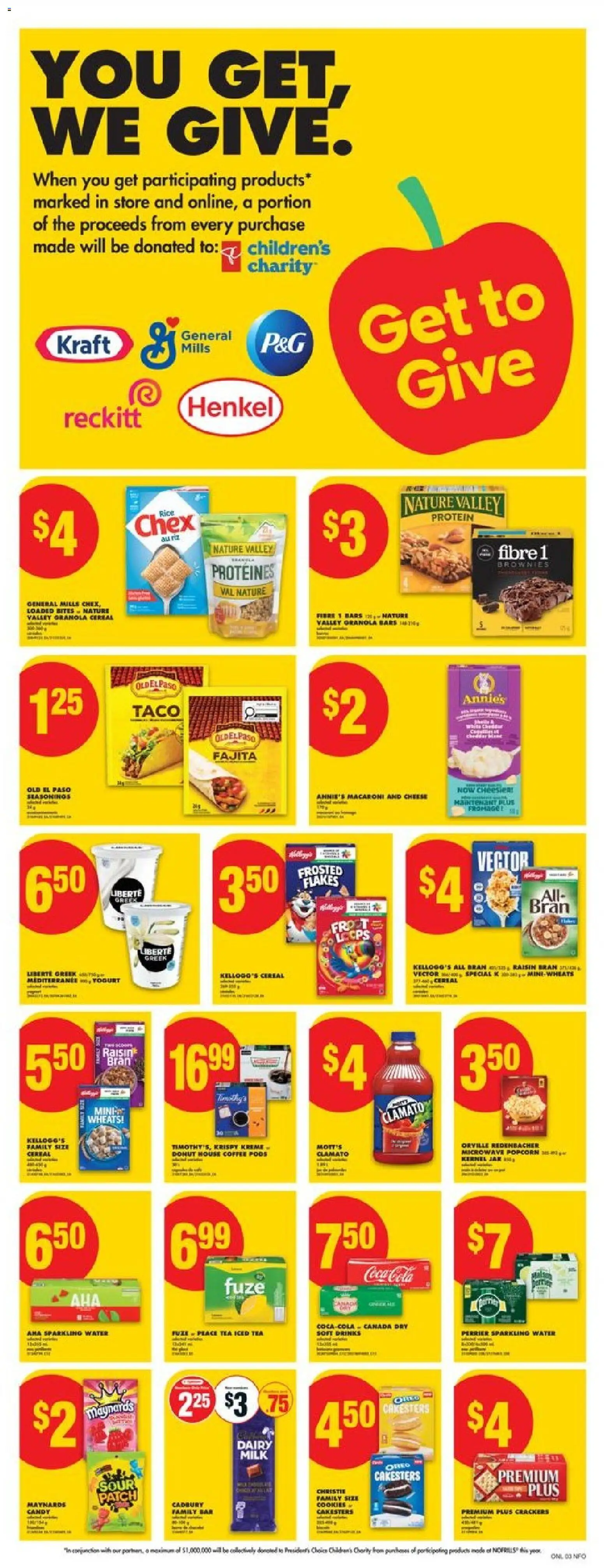 No Frills flyer valid from 30.10.2025 | Page: 8 | Products: Cookies, Milk, Yogurt, Coffee No Frills flyer valid from 30.10.2025 | Page: 8 | Products: Cookies, Milk, Yogurt, Coffee