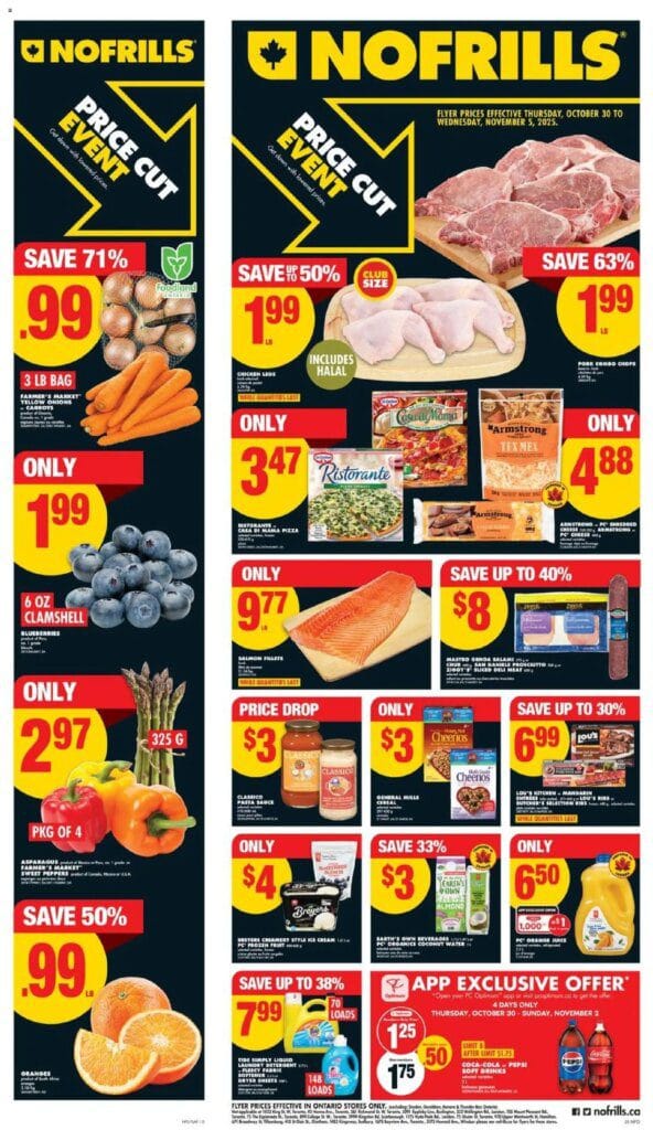 No Frills weekly flyer / circulaire from Oct 30, 2025 > weekly specials & deals 9 No Frills weekly flyer / circulaire from Oct 30, 2025 > weekly specials & deals