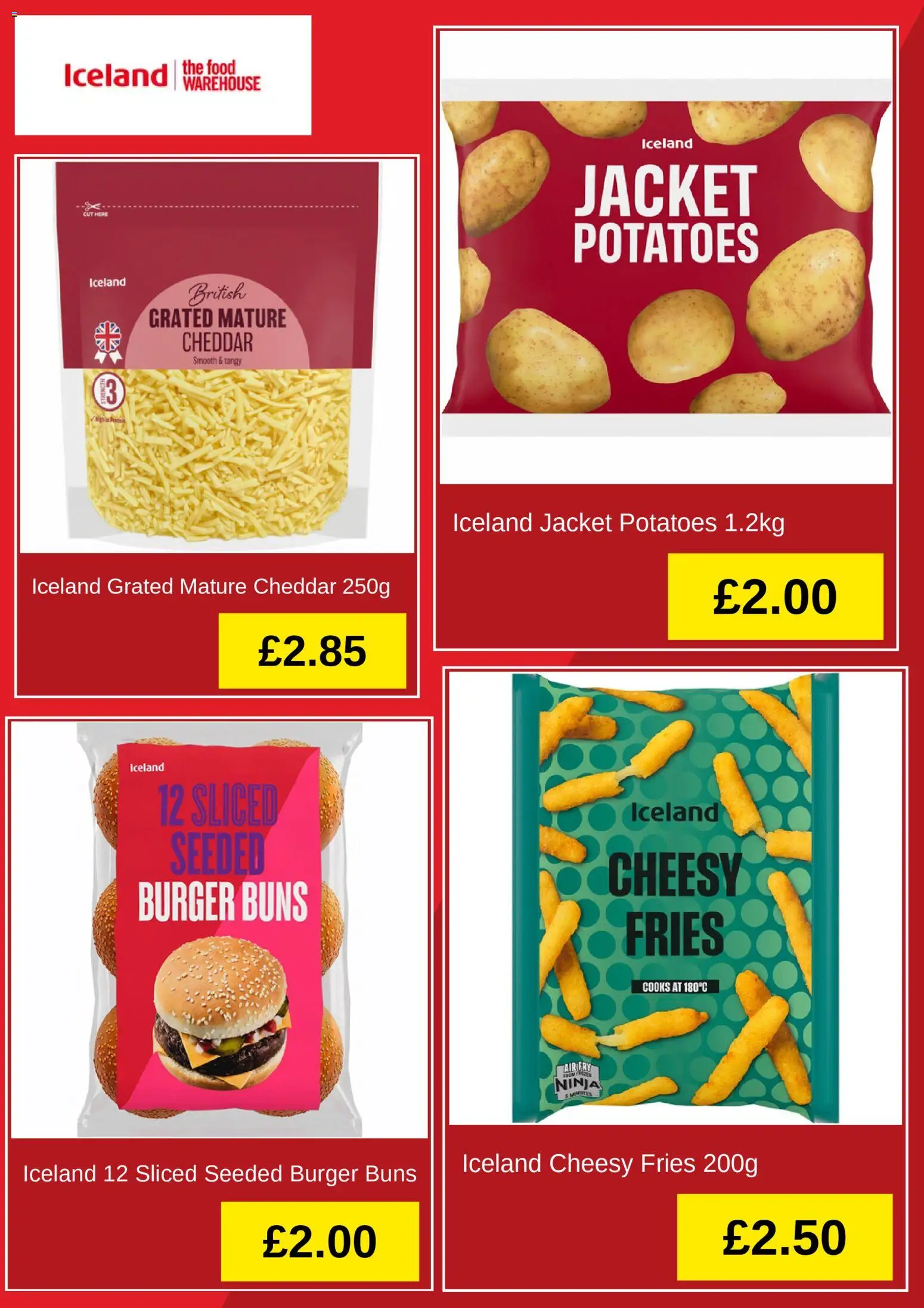 {H1} | Page: 5 | Products: Burger, Cheddar, Jacket, Potatoes {H1} | Page: 5 | Products: Burger, Cheddar, Jacket, Potatoes