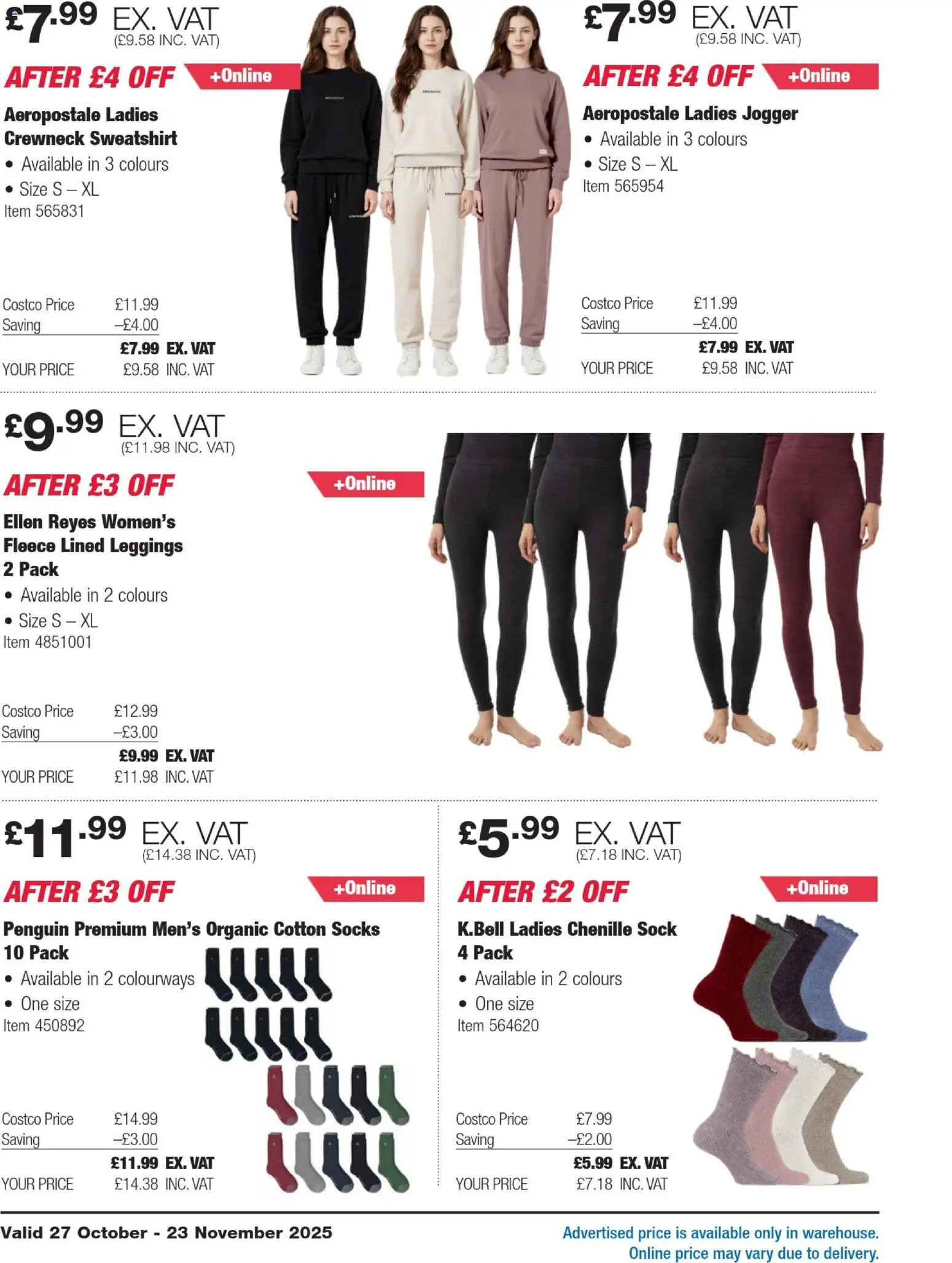 {H1} | Page: 14 | Products: Sweatshirt, Socks, Leggings