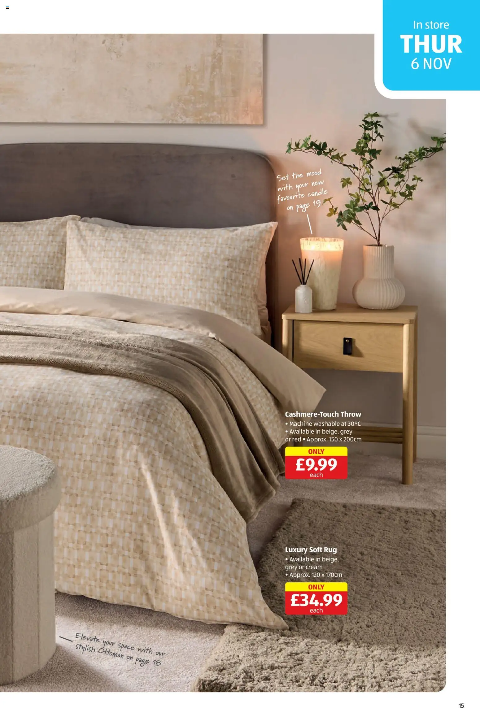 {H1} | Page: 15 | Products: Rug, Cream