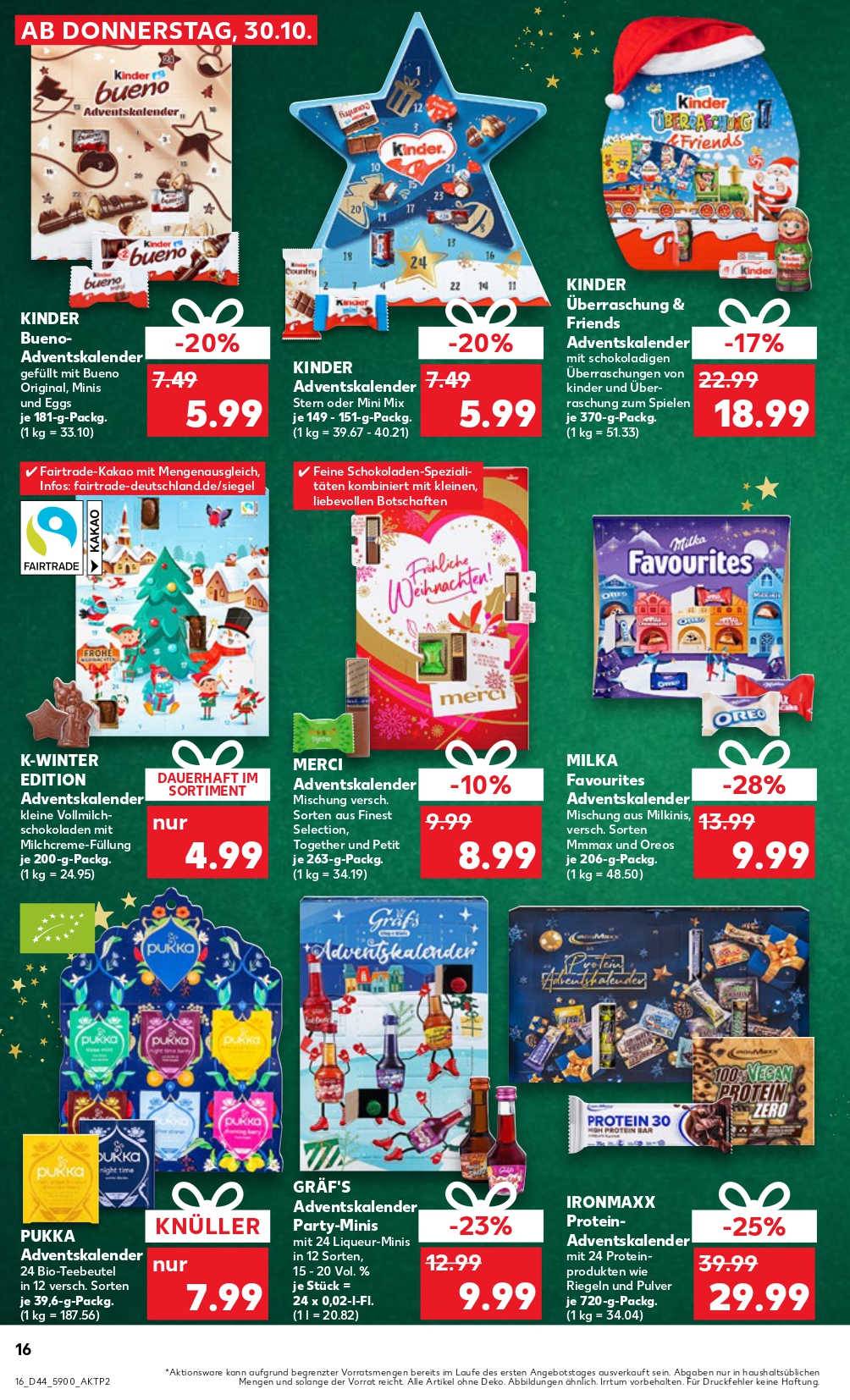 Kaufland Prospekt diese Woche: Alle Angebote gültig vom 20.10.2025 bis 5.11.2025 30