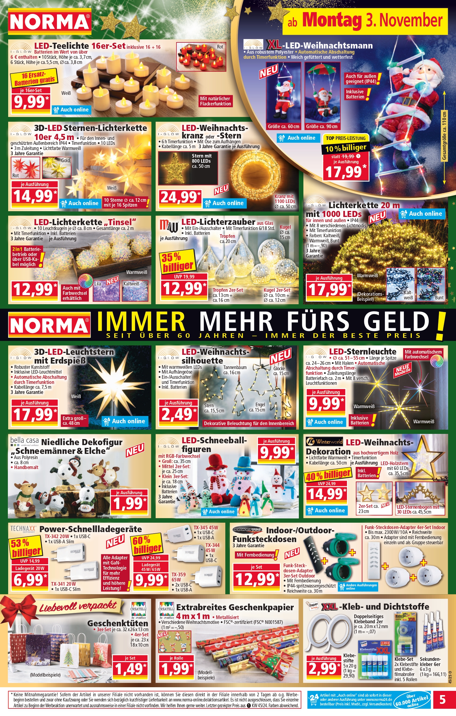 Norma Prospekt – Diese Woche gültig vom 3.11.2025 bis 8.11.2025 8